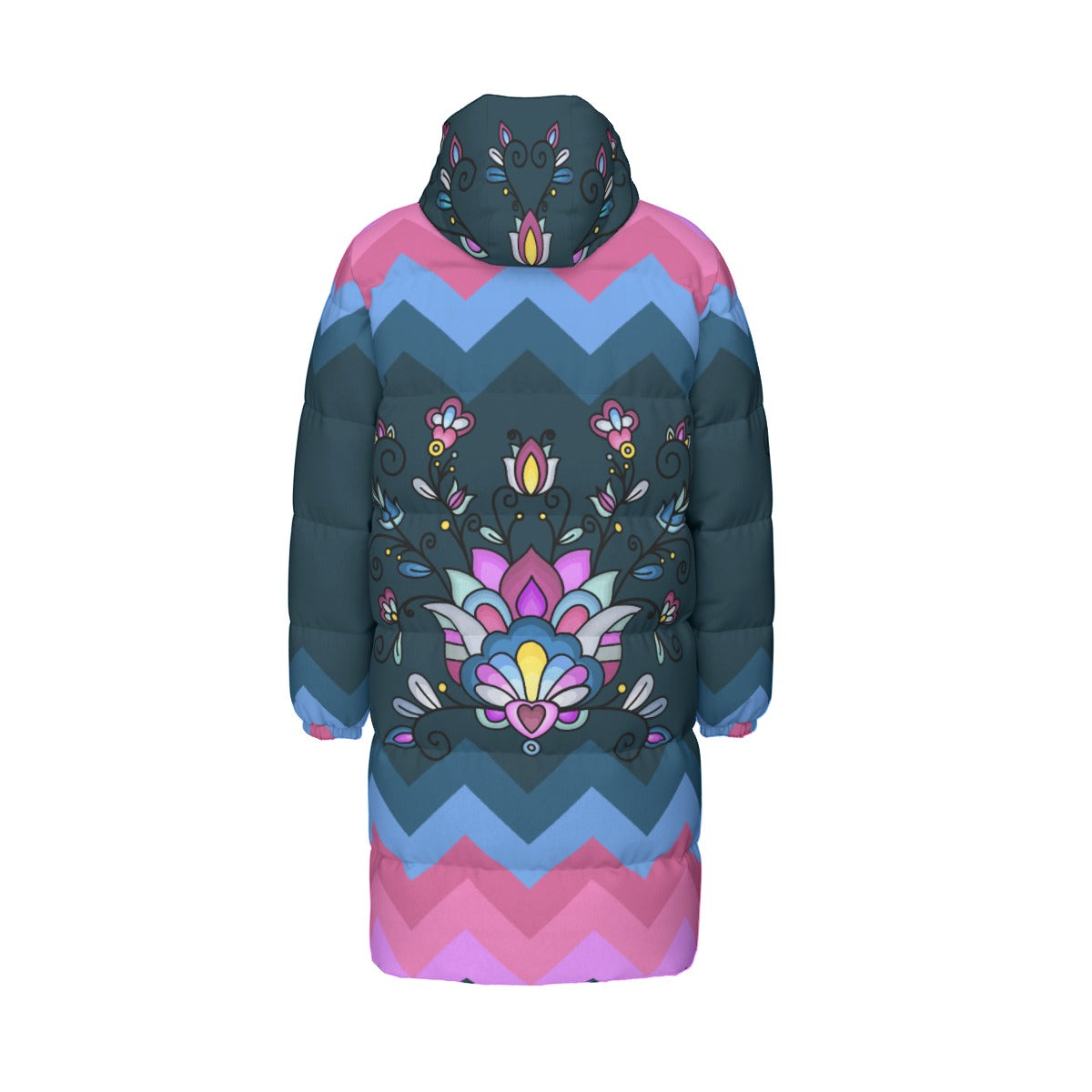 Autumn Bundle Blessing Unisex Long Down Jacket