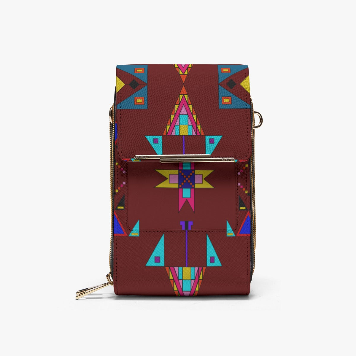 Enemy Territory Maroon Mobile Phone Chest Bag