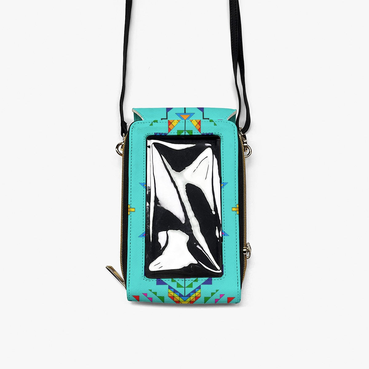 Buffalo Jump Turquoise Mobile Phone Chest Bag