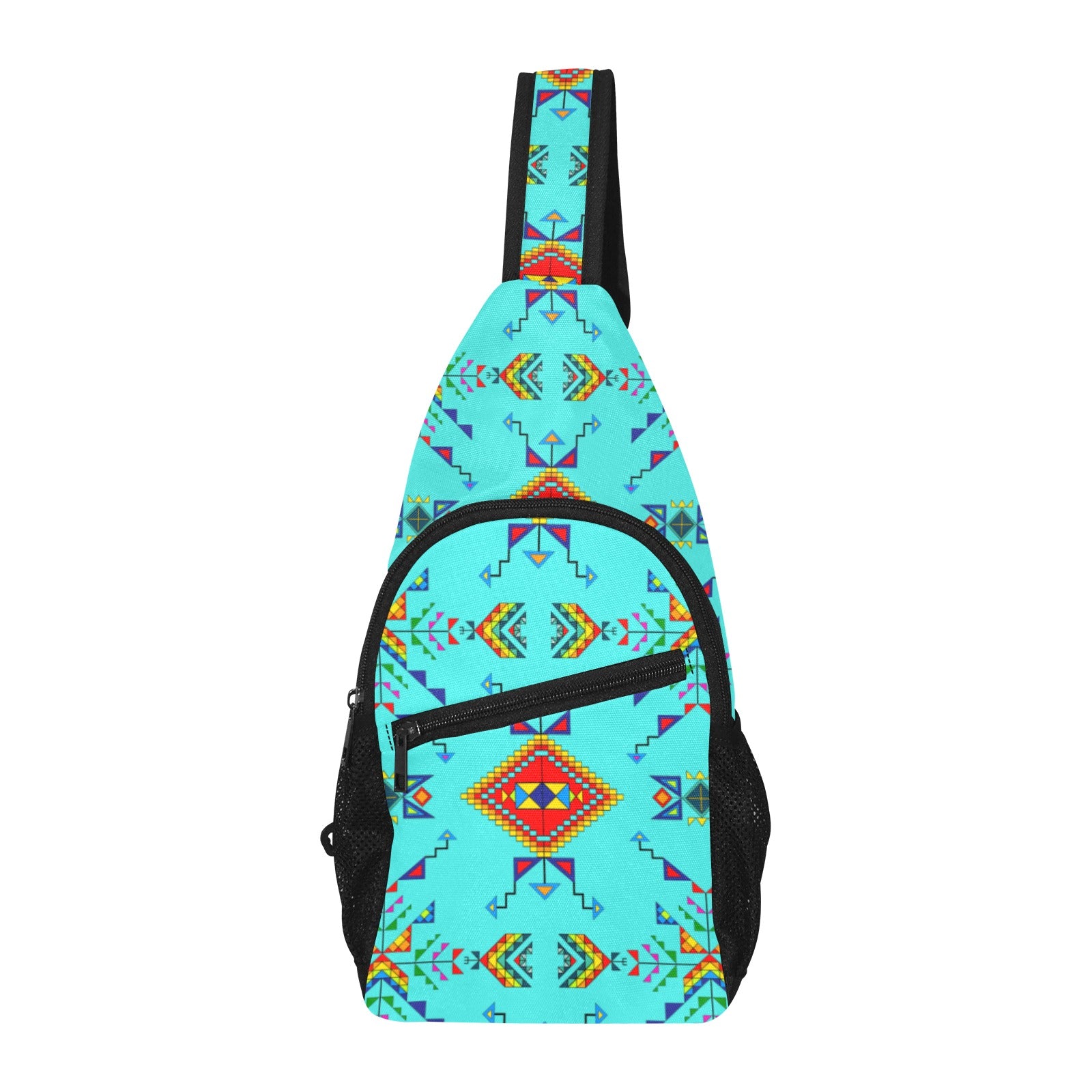 Buffalo Jump Turquoise Chest Bag