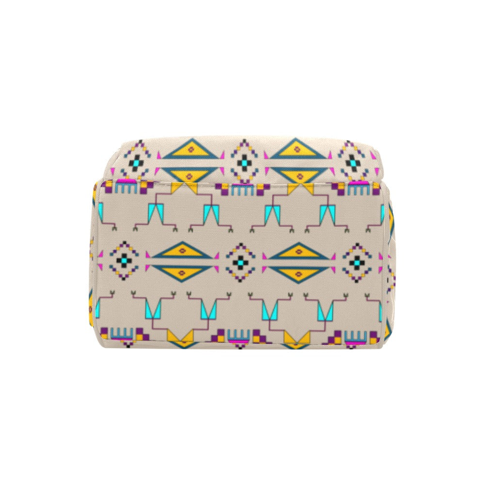 Rite of Passage Sand Multi-Function Diaper Backpack/Diaper Bag