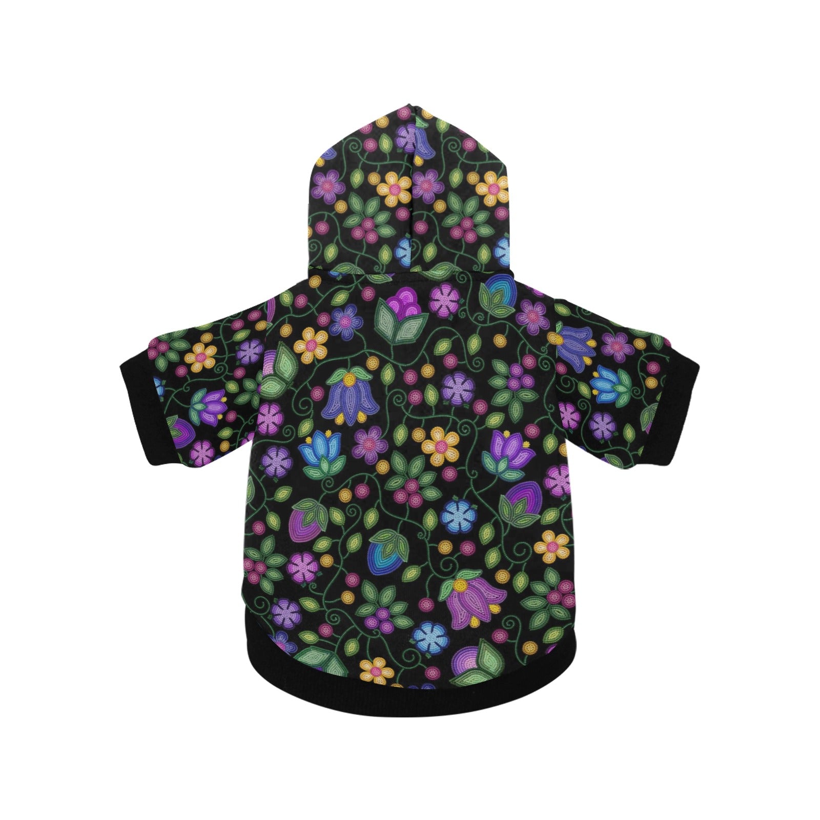 Bloom Uplift Black Pet Dog Hoodie