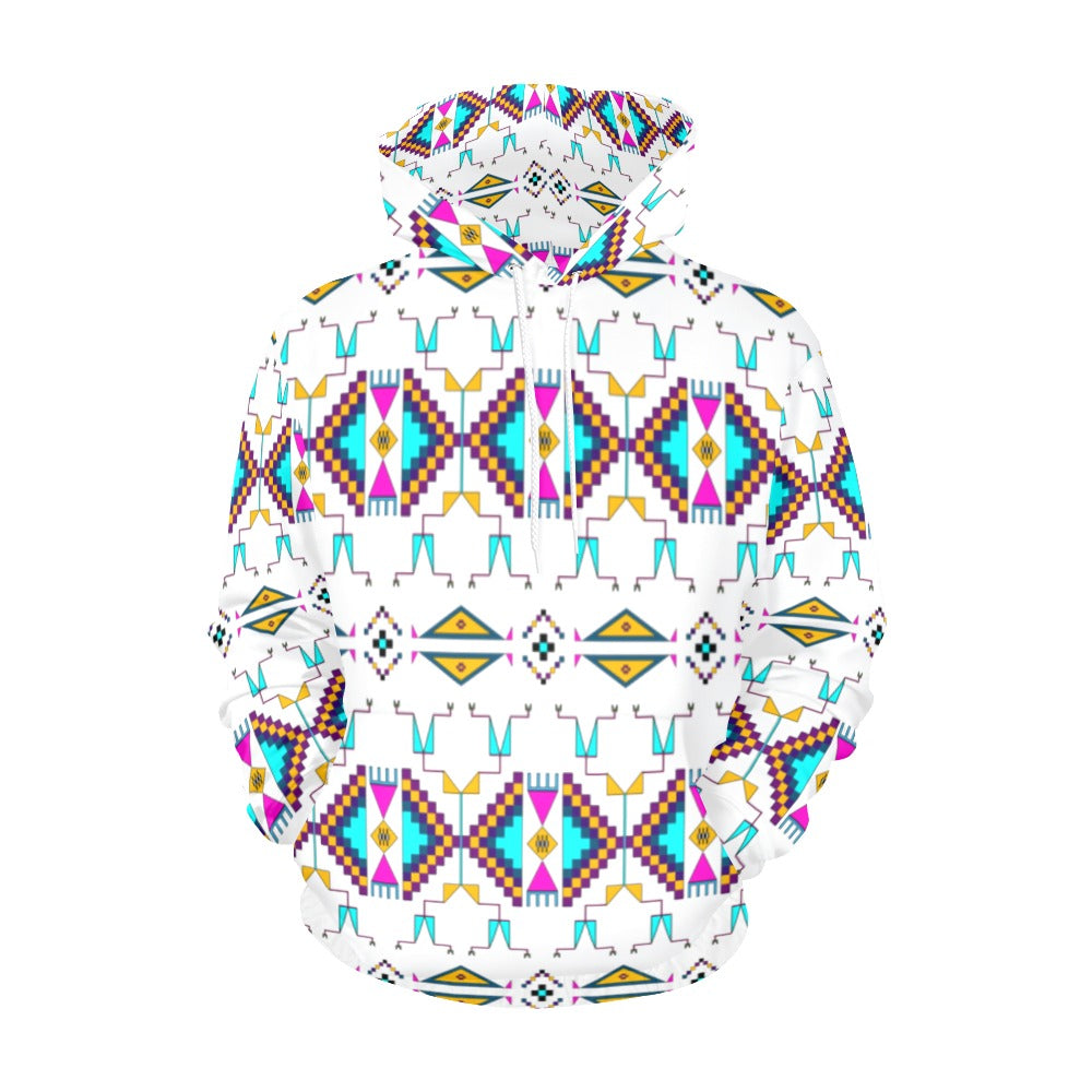 Rite of Passage White Hoodie for Men (USA Size)
