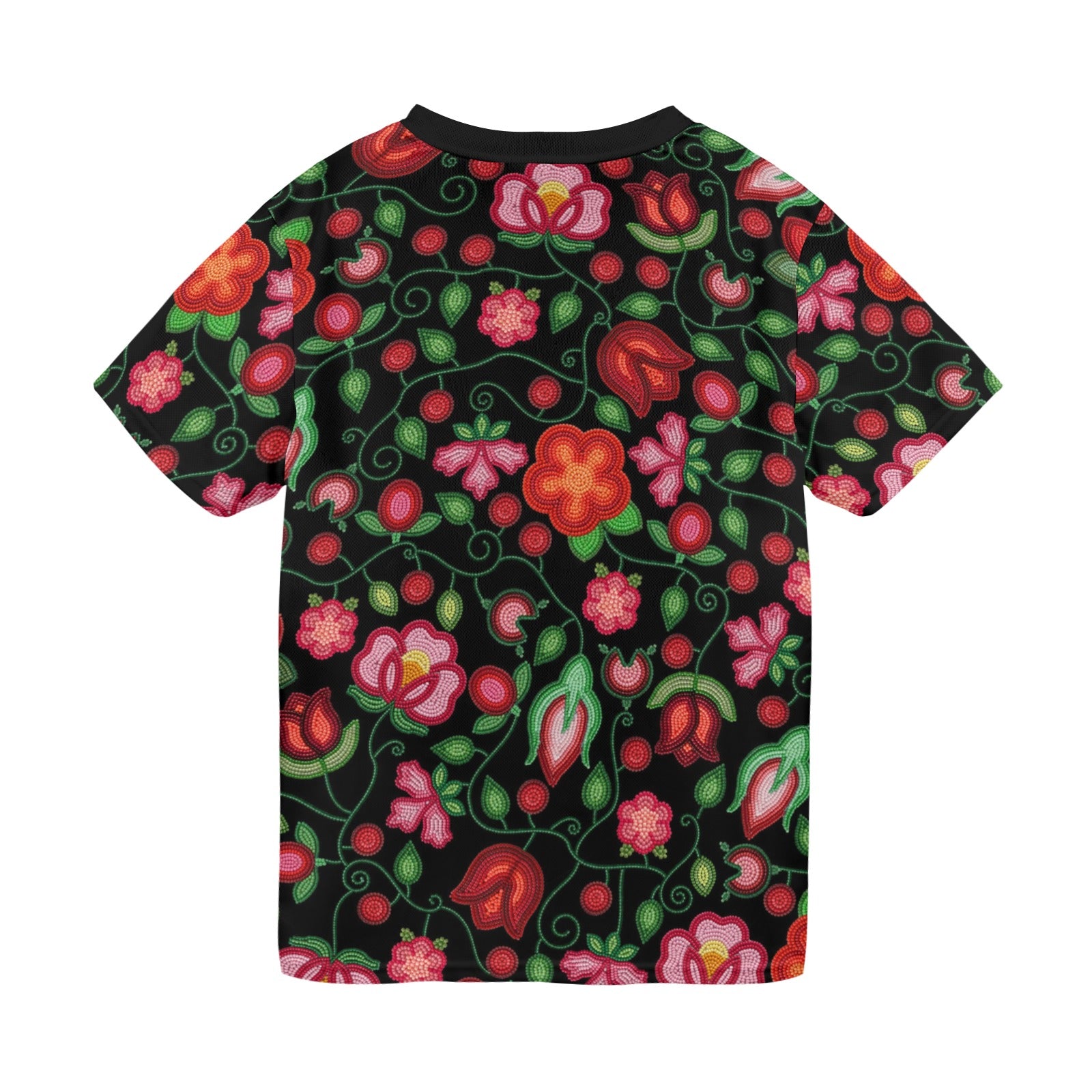 Rose Reverie Black T-shirt for Men