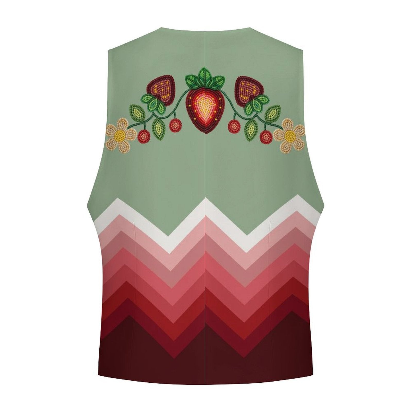 Berry Garden Women's Sleeveless Suit Vest
