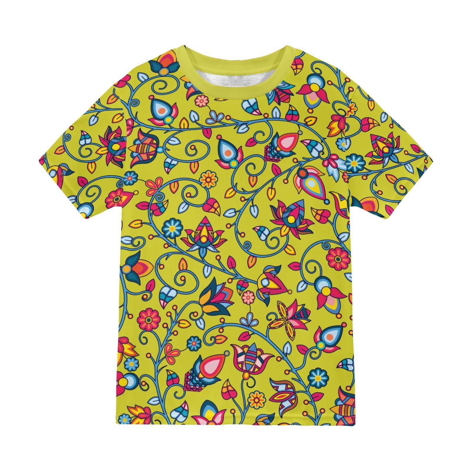 Thorny Path Yellow T-shirt for Men