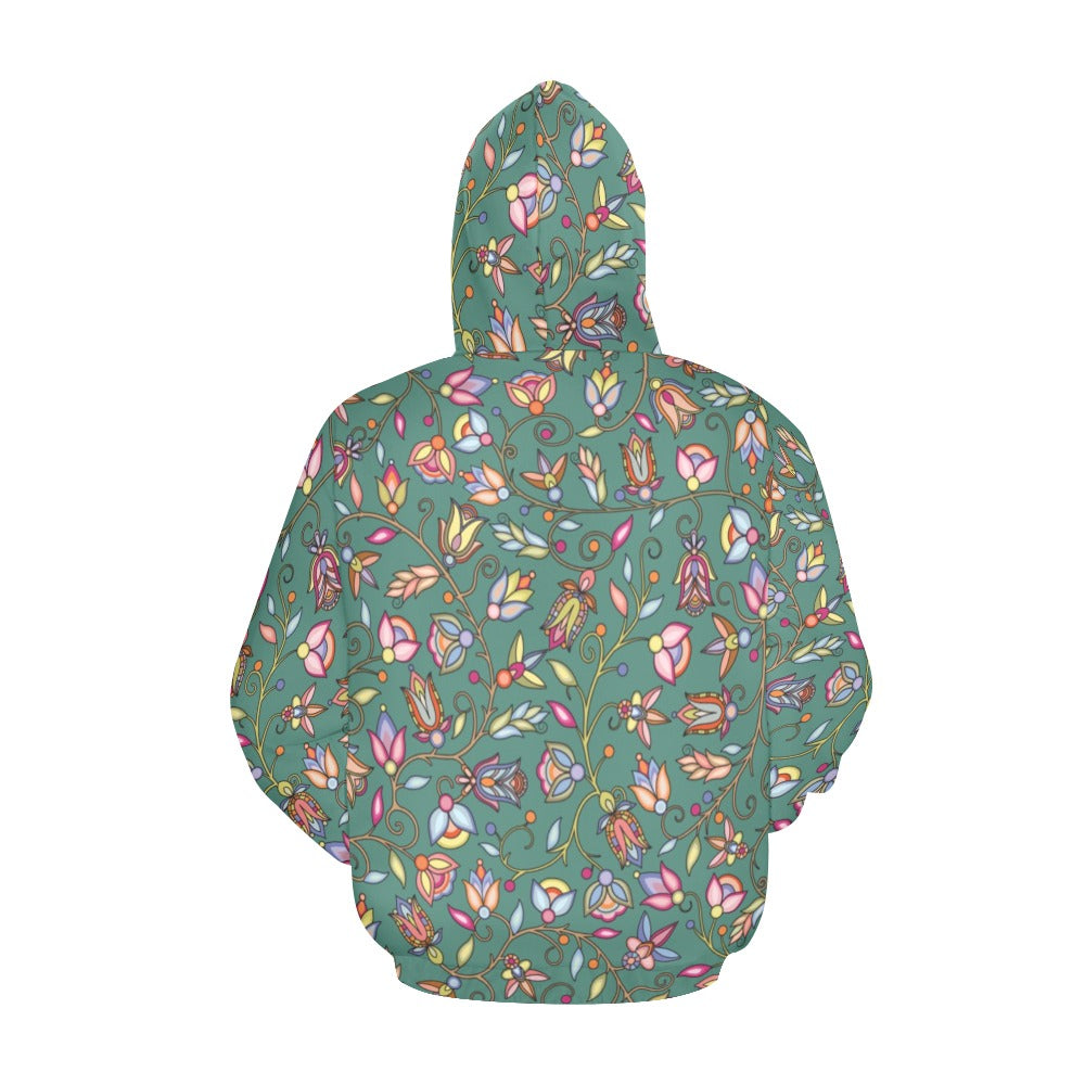 Buffalo Bloom Pond Reflection Hoodie for Men (USA Size)