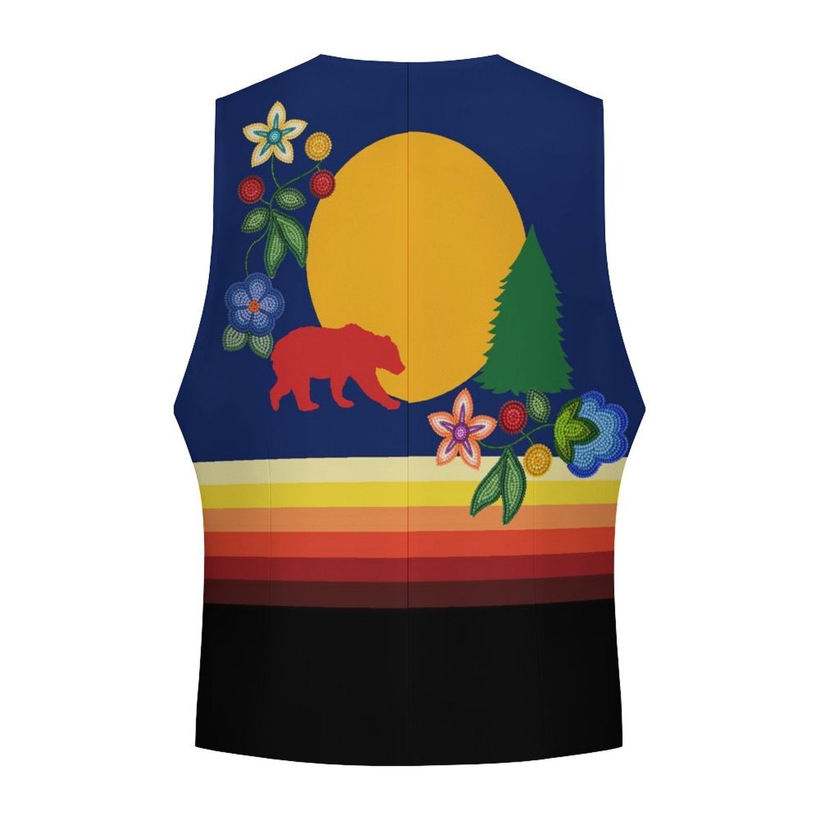 Morning Harmony Men's Sleeveless Suit Vest