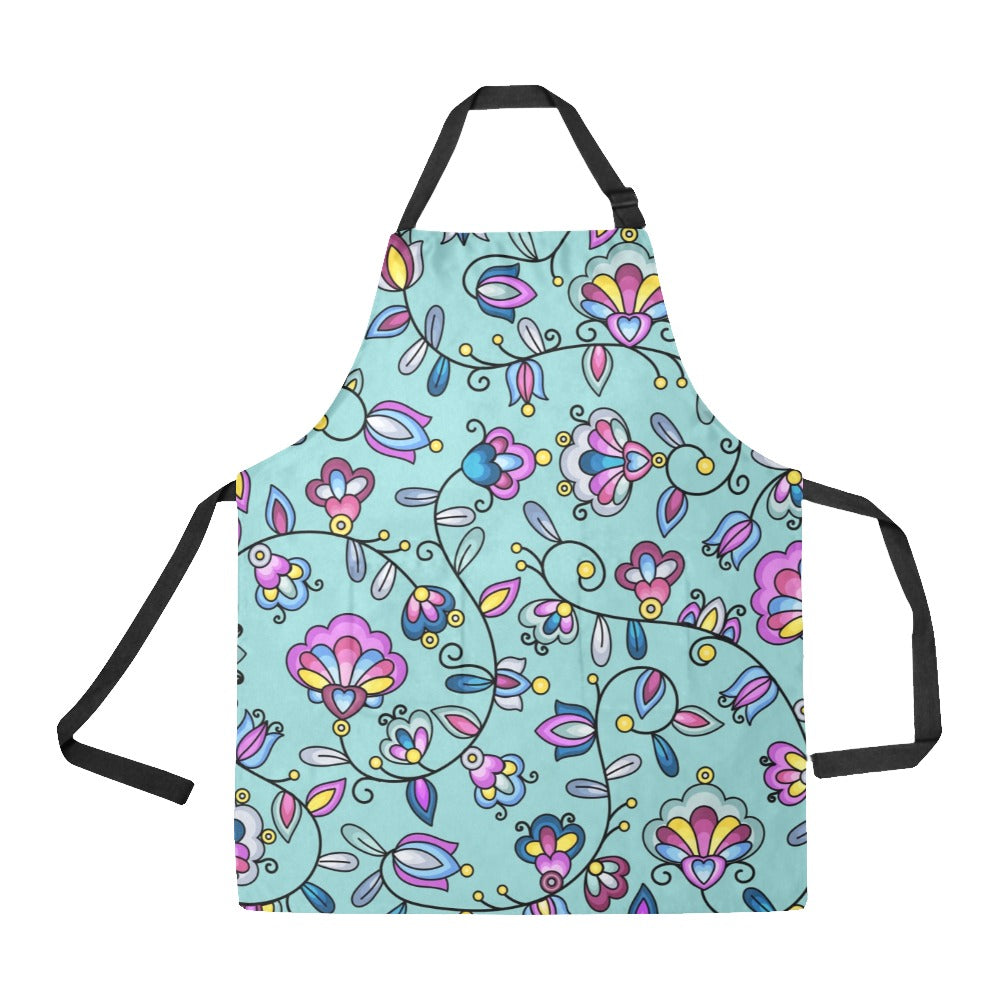 Autumn Bundle Blessing Turquoise Apron