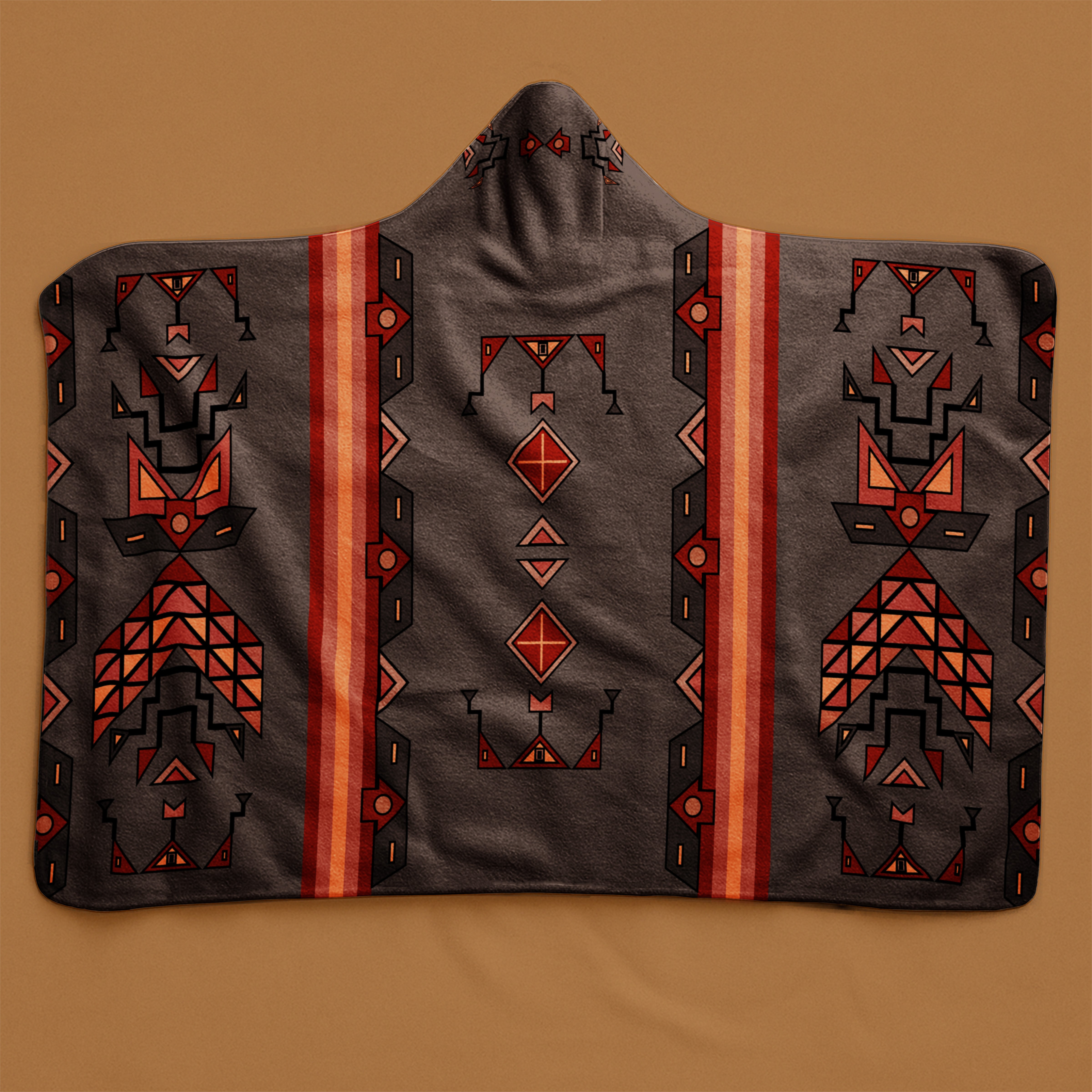 Cinder Guardian Men's Hooded Blanket