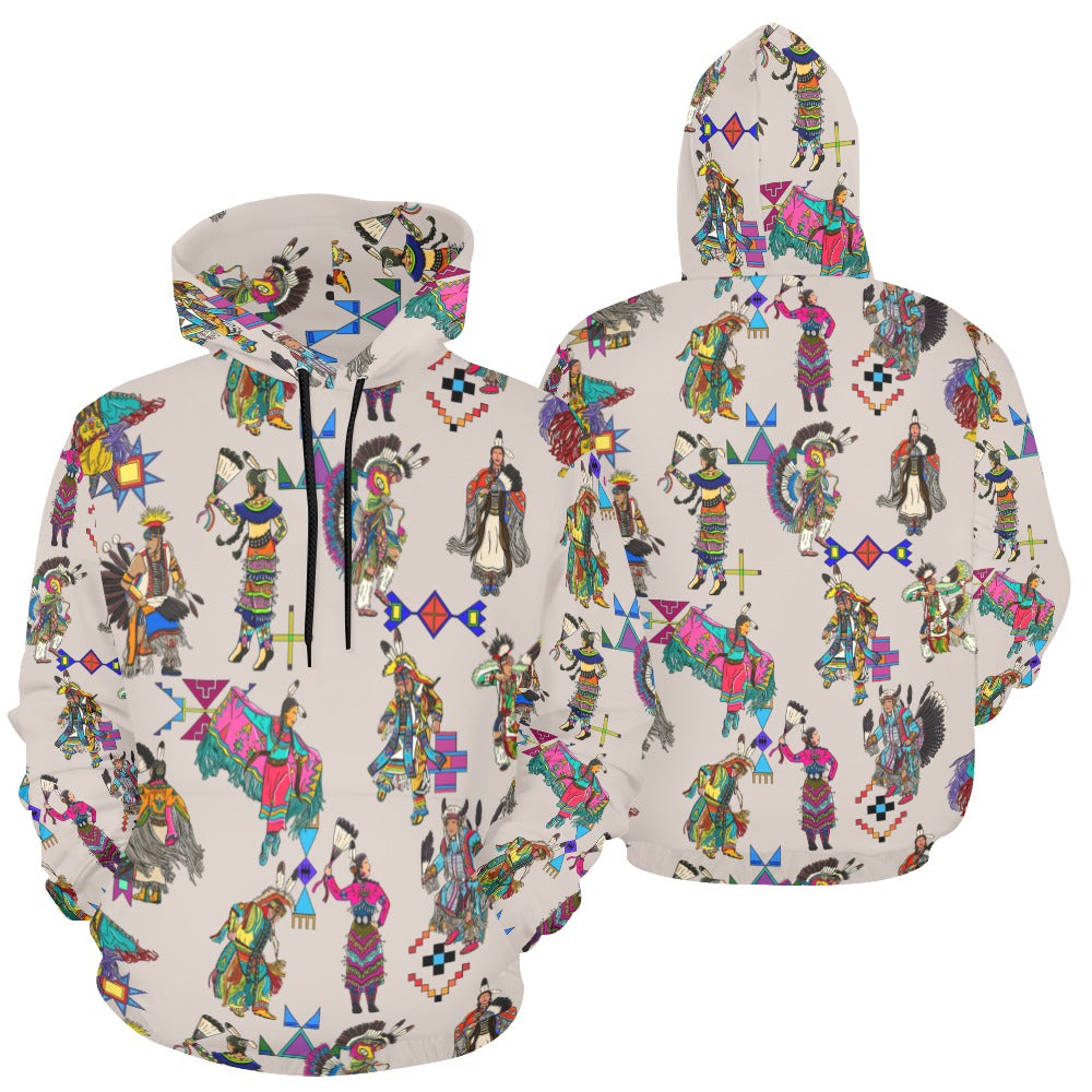 Grand Entry Dancers Muslin Hoodie for Women (USA Size)
