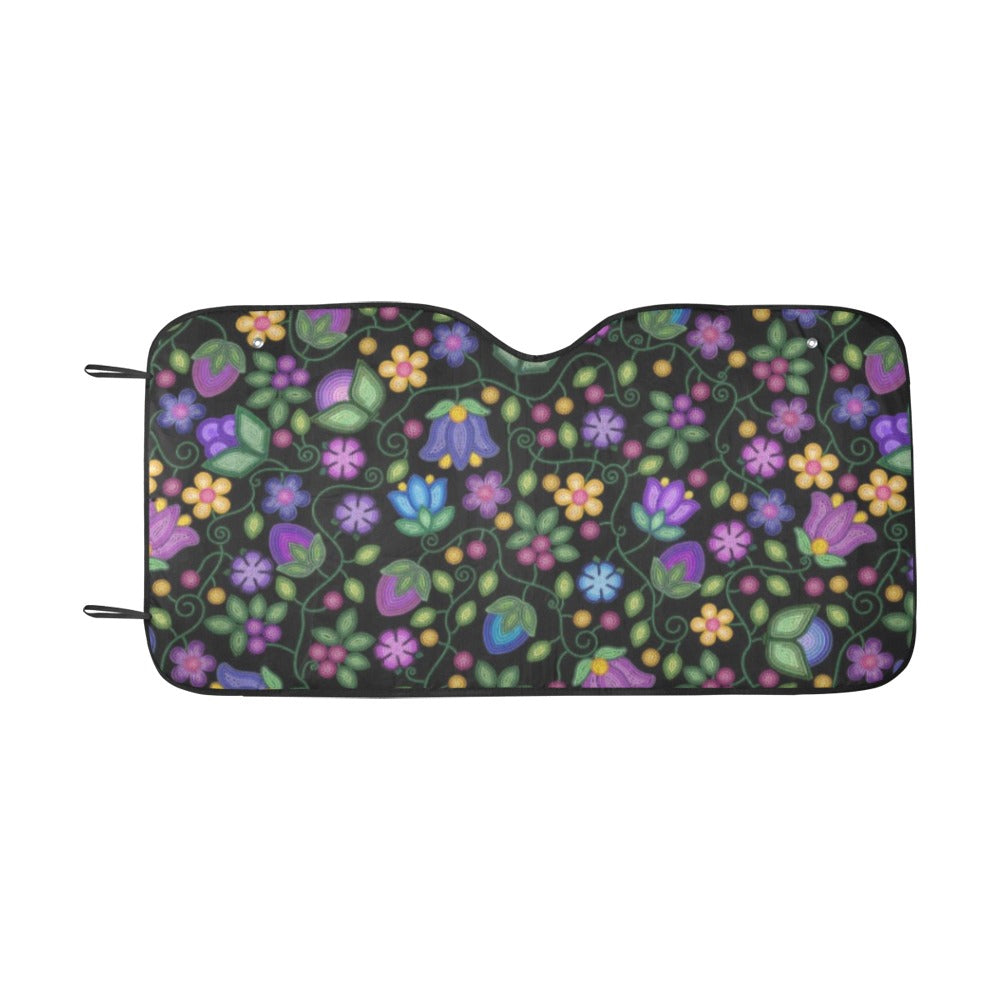 Bloom Uplift Black Car Sun Shade 55"x30"