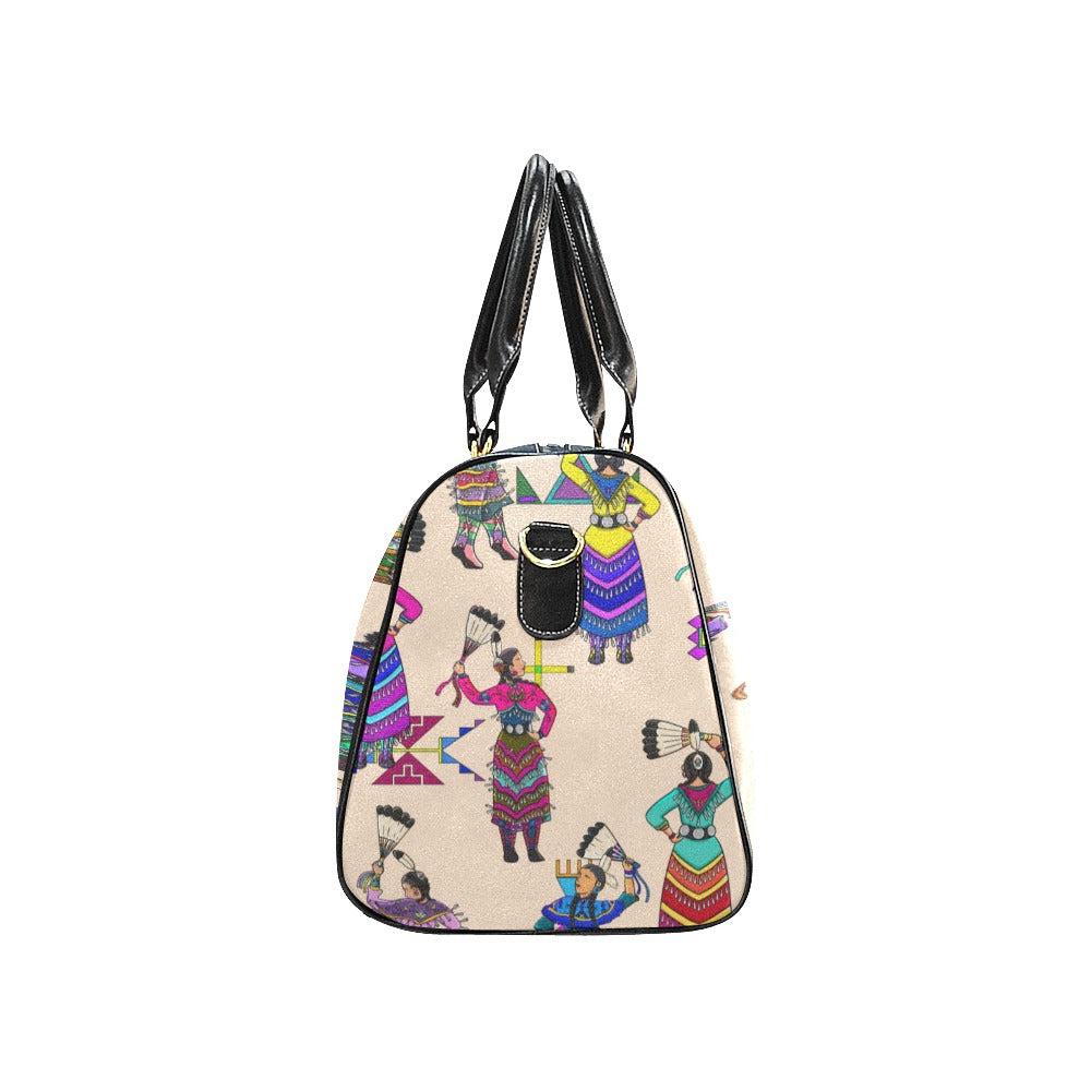 Women's Jingle Dancers Muslin Waterproof Travel Bag/Small