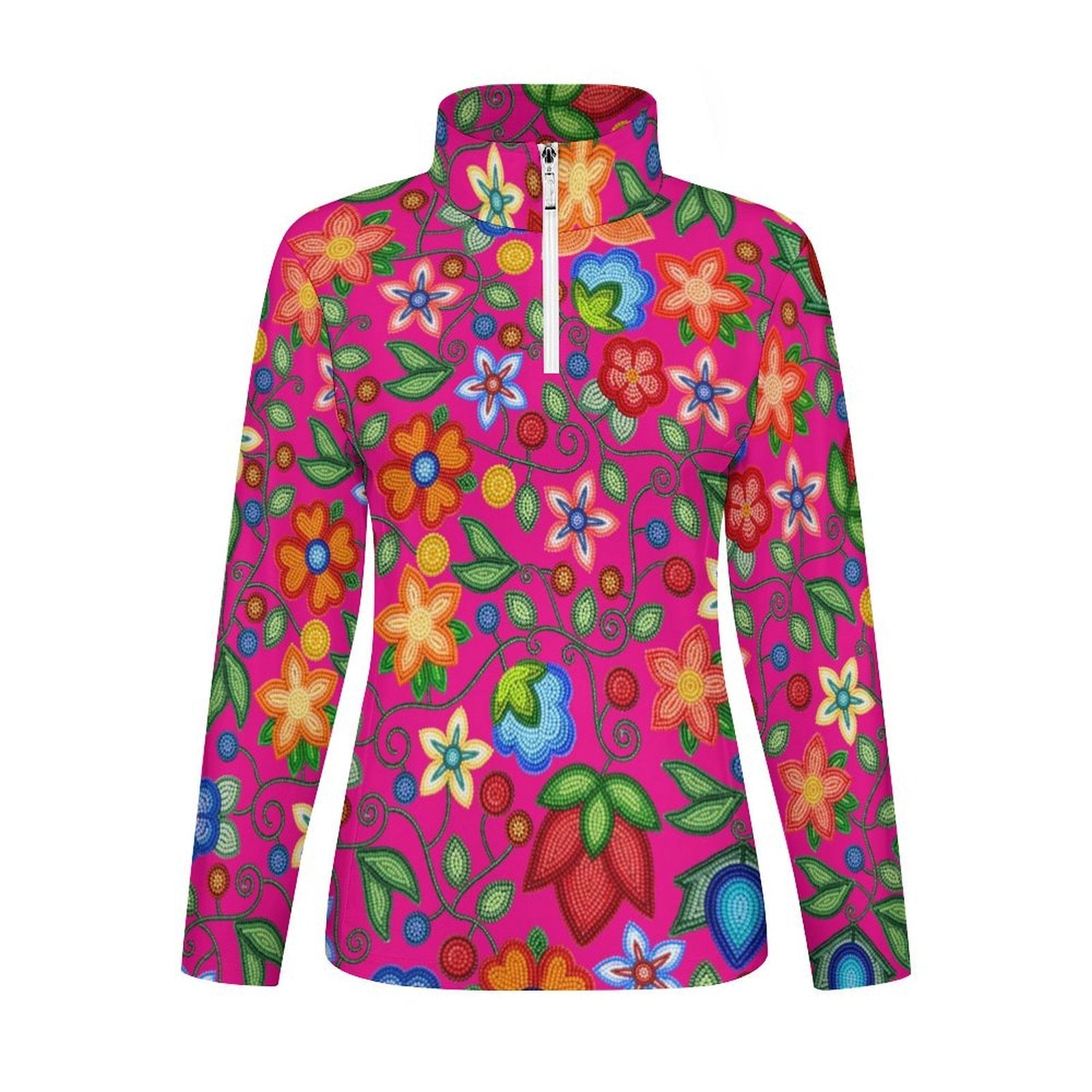 Morning Harmony Pink Long Sleeve Yoga Shirt