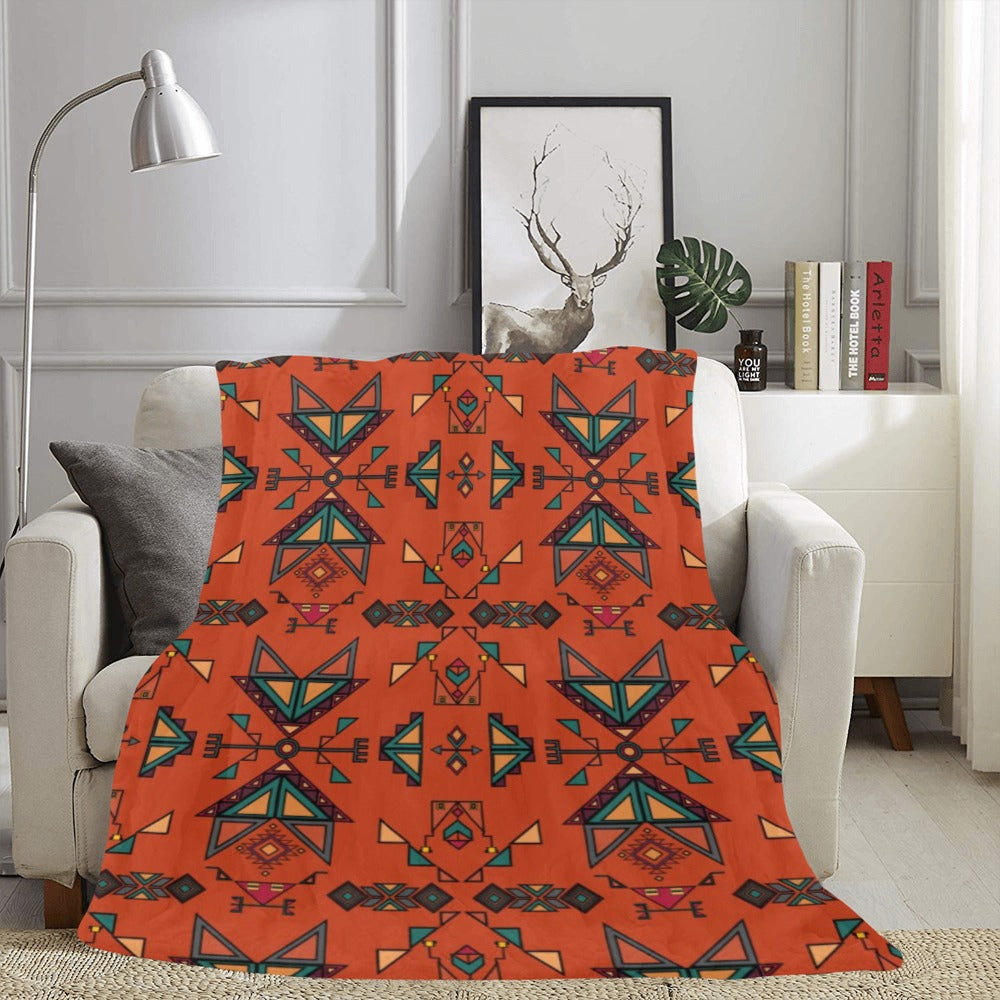 Arrow dawn Orange Ultra-Soft Micro Fleece Blanket 60"x80"