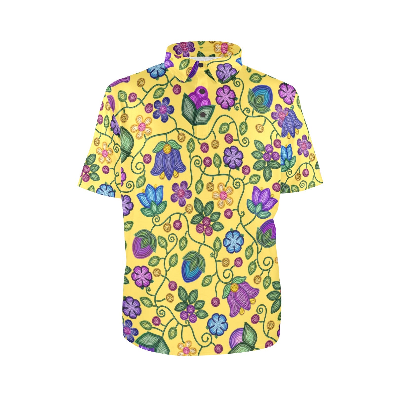 Bloom Uplift Yellow Polo Shirt