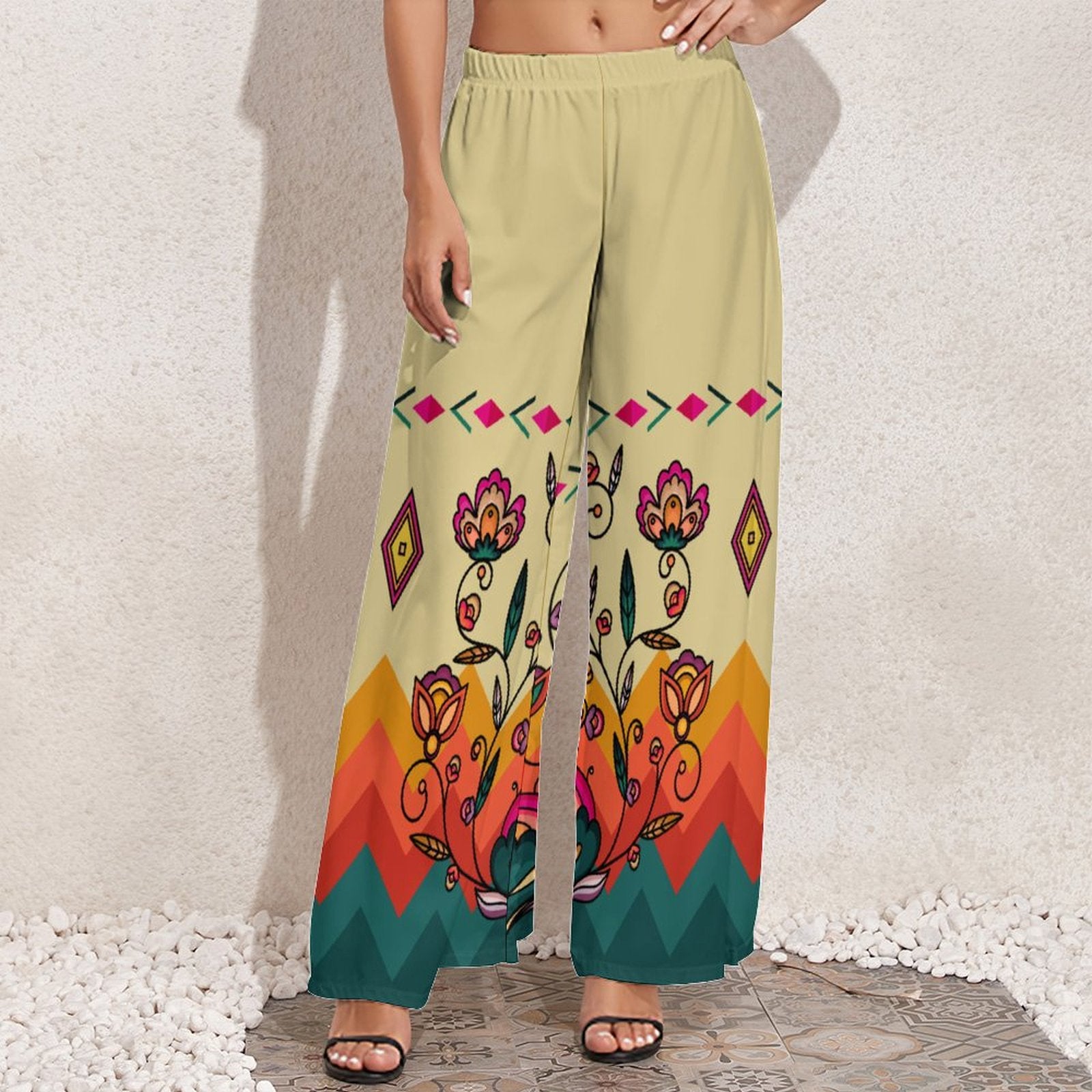 Maple Shine Ribbon Rose Ribbon Pant