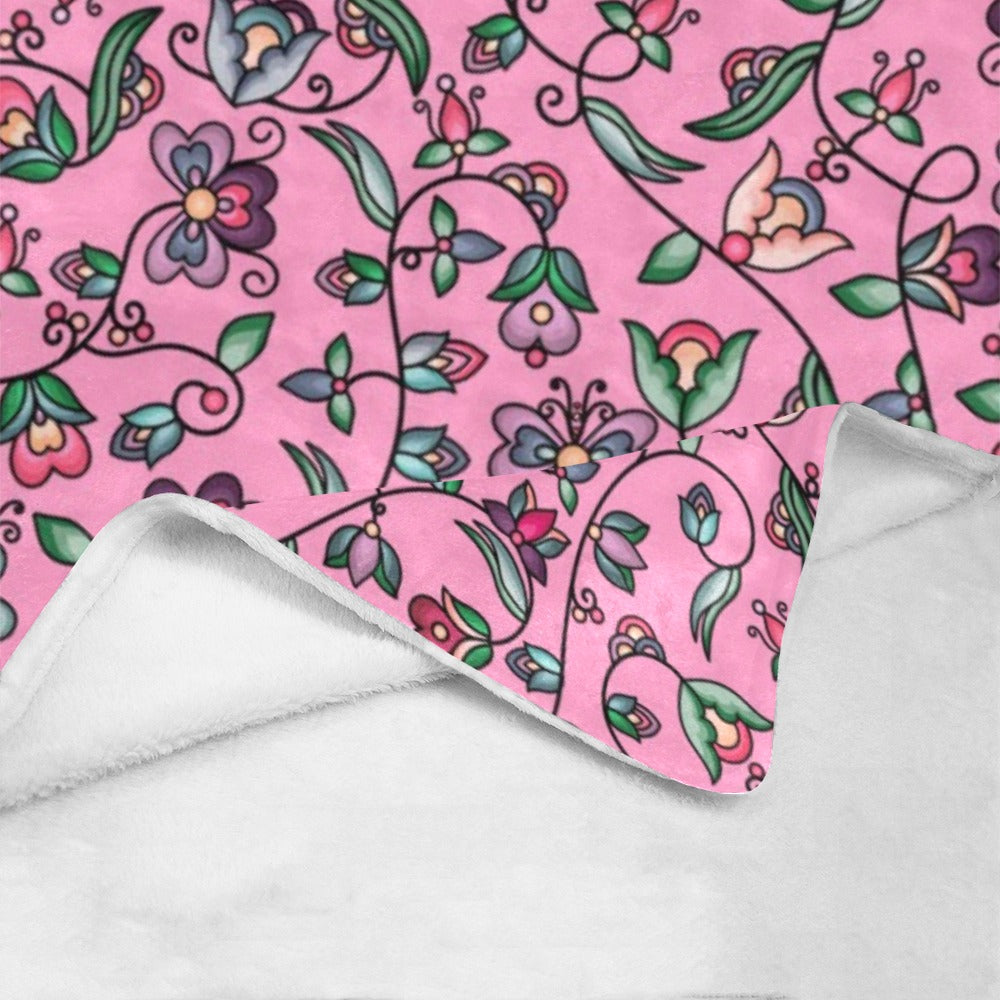 Amber Evening Garland Pink Ultra-Soft Micro Fleece Blanket 60"x80"