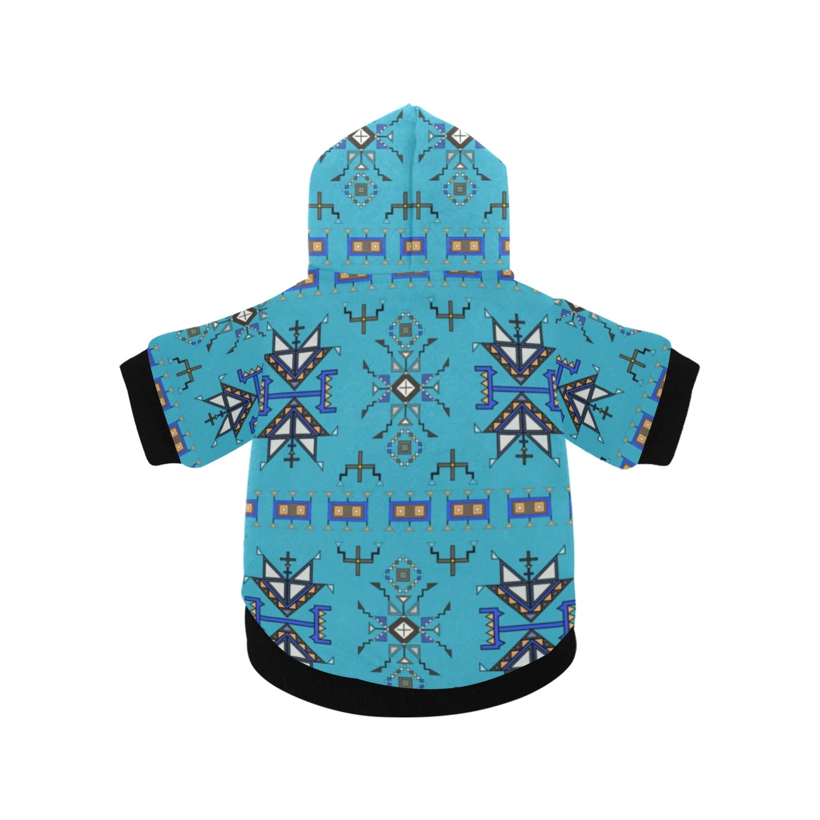 Eagle Strike Blue Pet Dog Hoodie