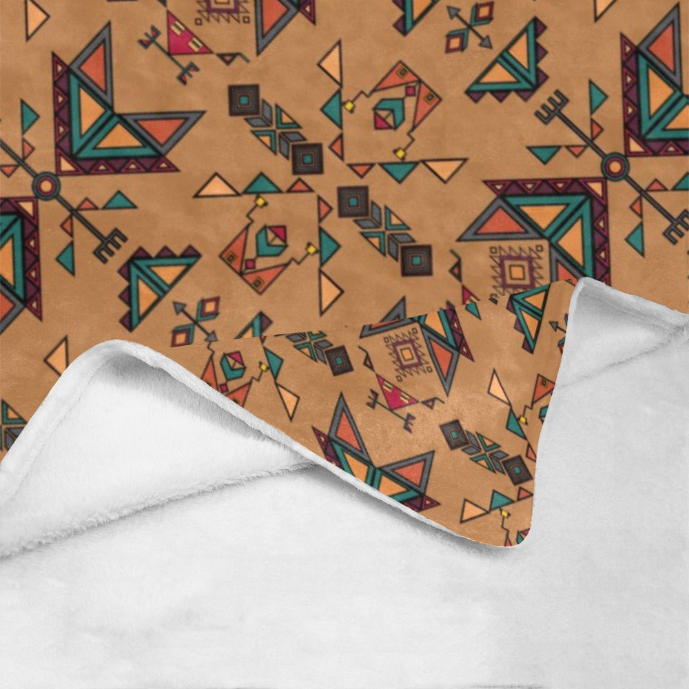 Arrow dawn Brown Ultra-Soft Micro Fleece Blanket 60"x80"