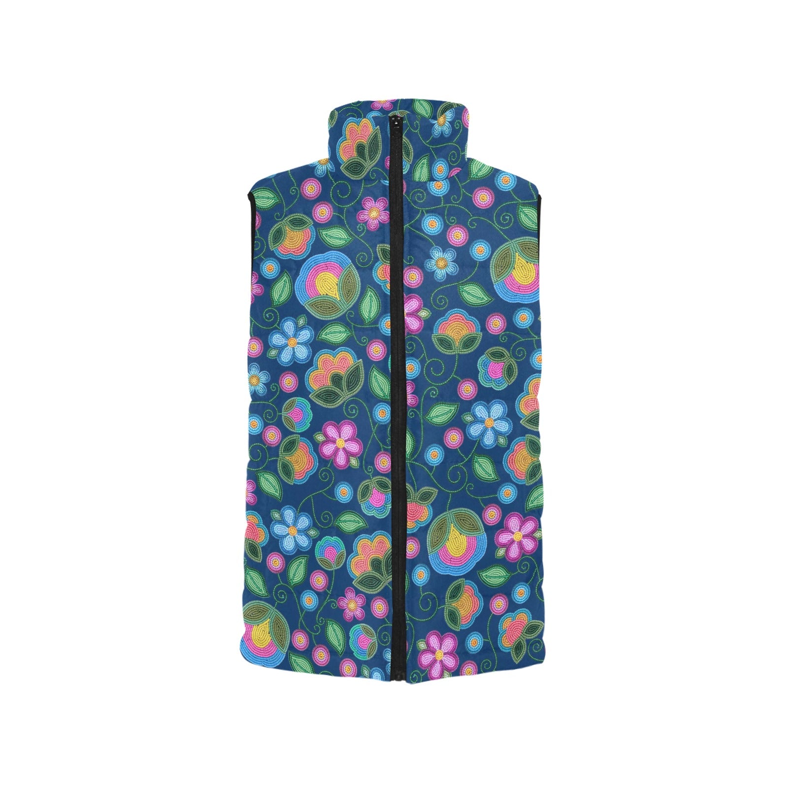 Turquoise Sunbeam Blue Women's Padded Vest Jacket