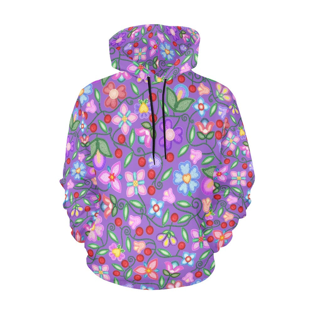 Petal Harmony Lavender Hoodie for Men (USA Size)