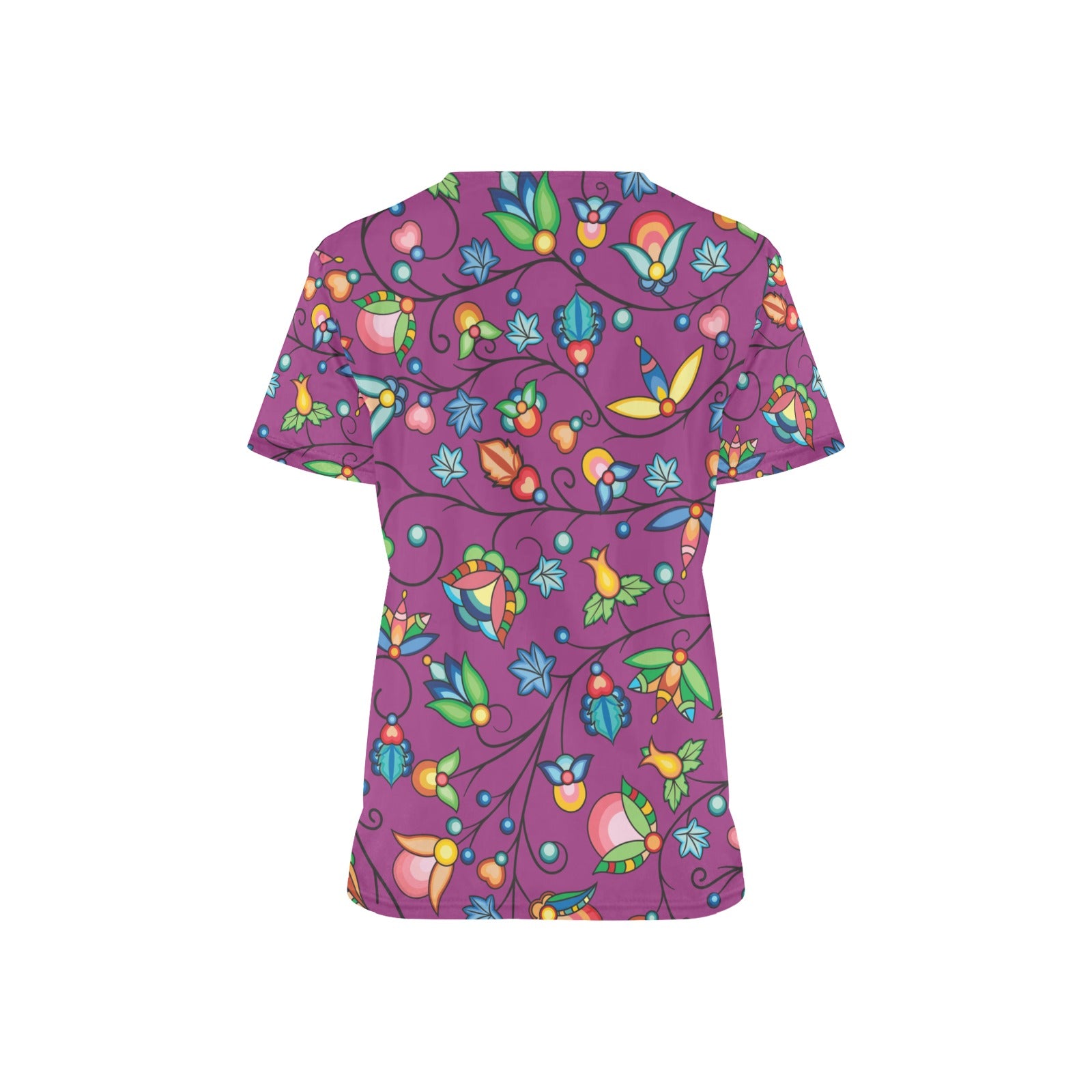 Prairie Plains Spirit Berry Soup Scrub Top