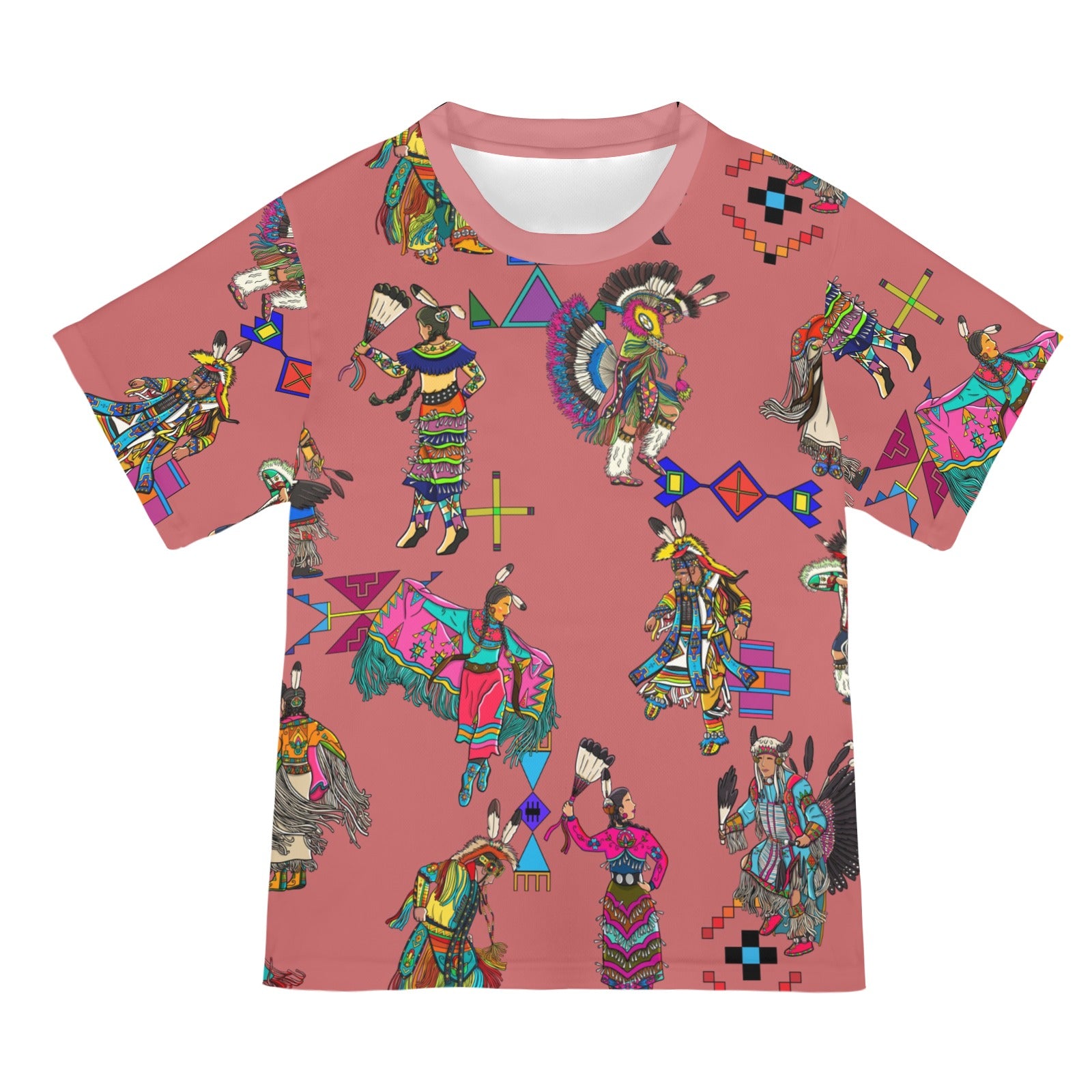 Grand Entry Dancers Terra Cotta T-shirt for Women