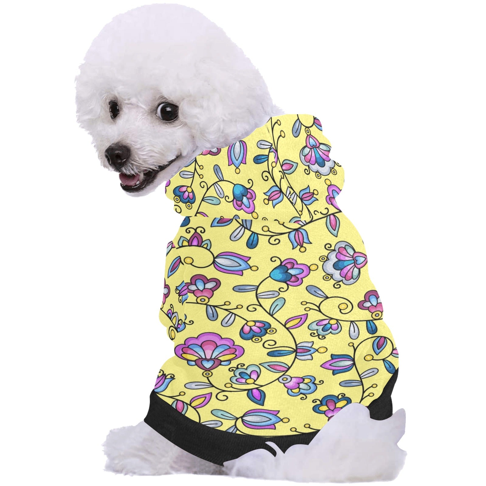 Autumn Bundle Blessing Yellow Pet Dog Hoodie