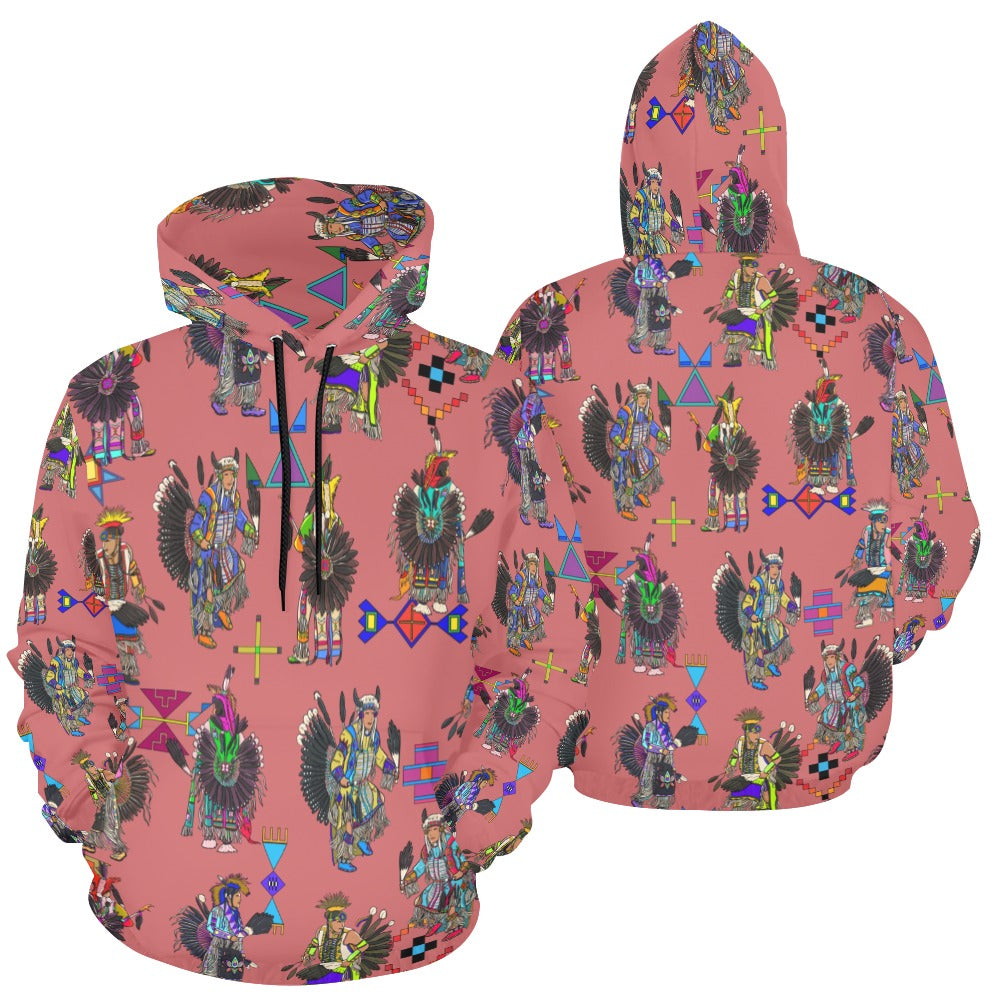 Men's Tradish Dancers Terra Cotta Hoodie for Women (USA Size)