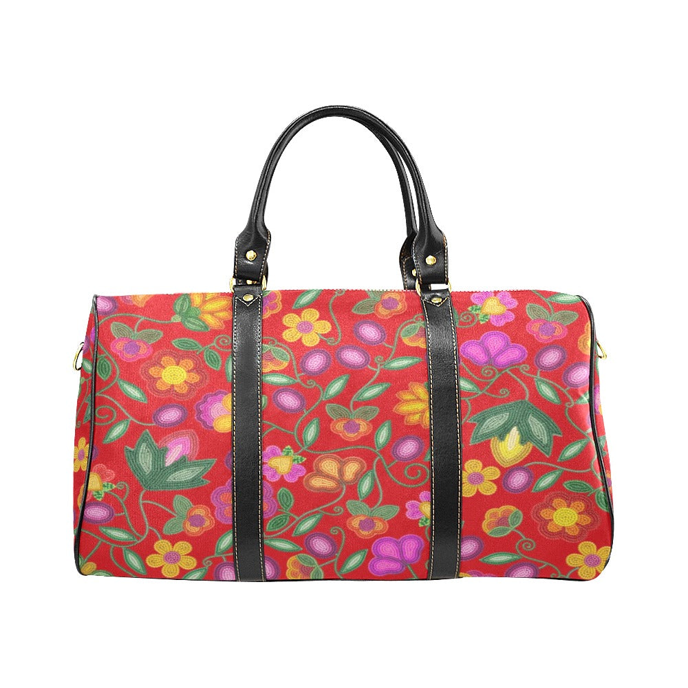 Boreal Bounty Red Waterproof Travel Bag/Small
