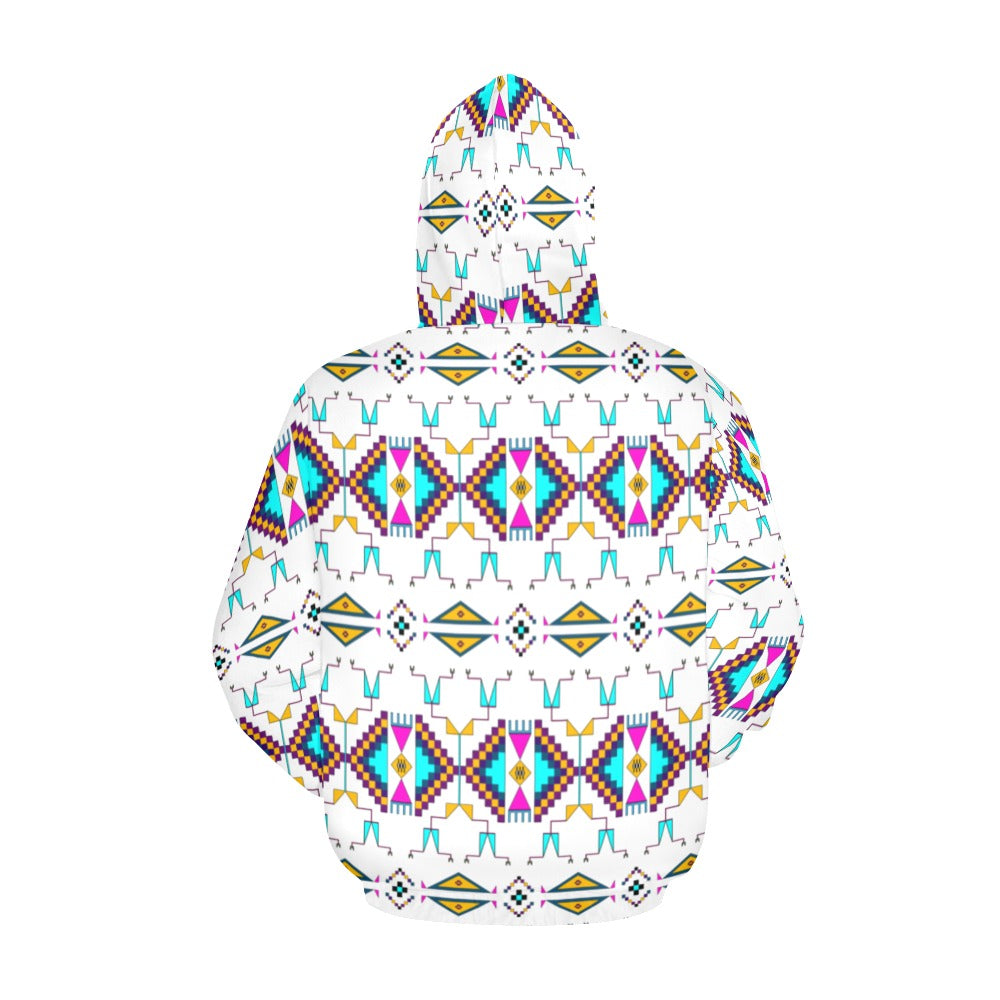 Rite of Passage White Hoodie for Men (USA Size)