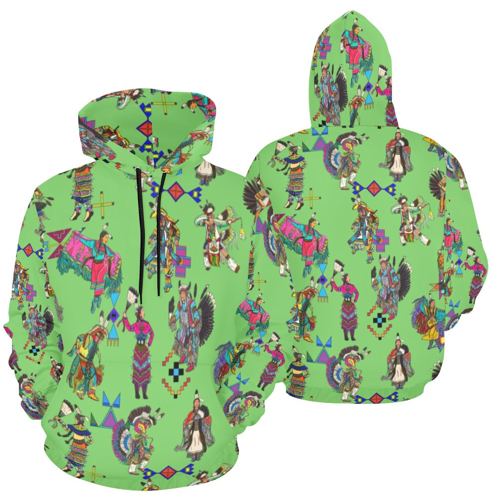 Grand Entry Dancers Grass Hoodie for Women (USA Size)