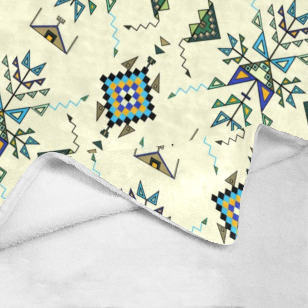 Bear Shield Cream Ultra-Soft Micro Fleece Blanket 40"x50"