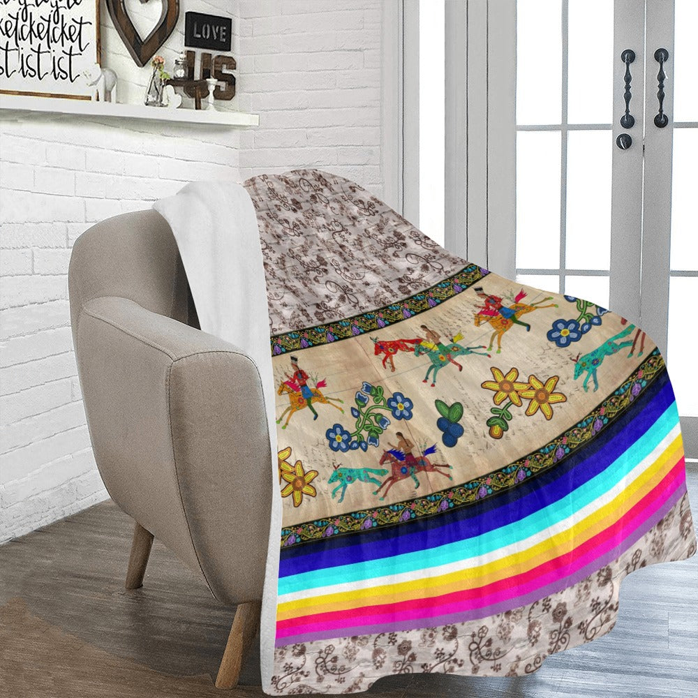 Brothers Race Ultra-Soft Micro Fleece Blanket 60"x80"