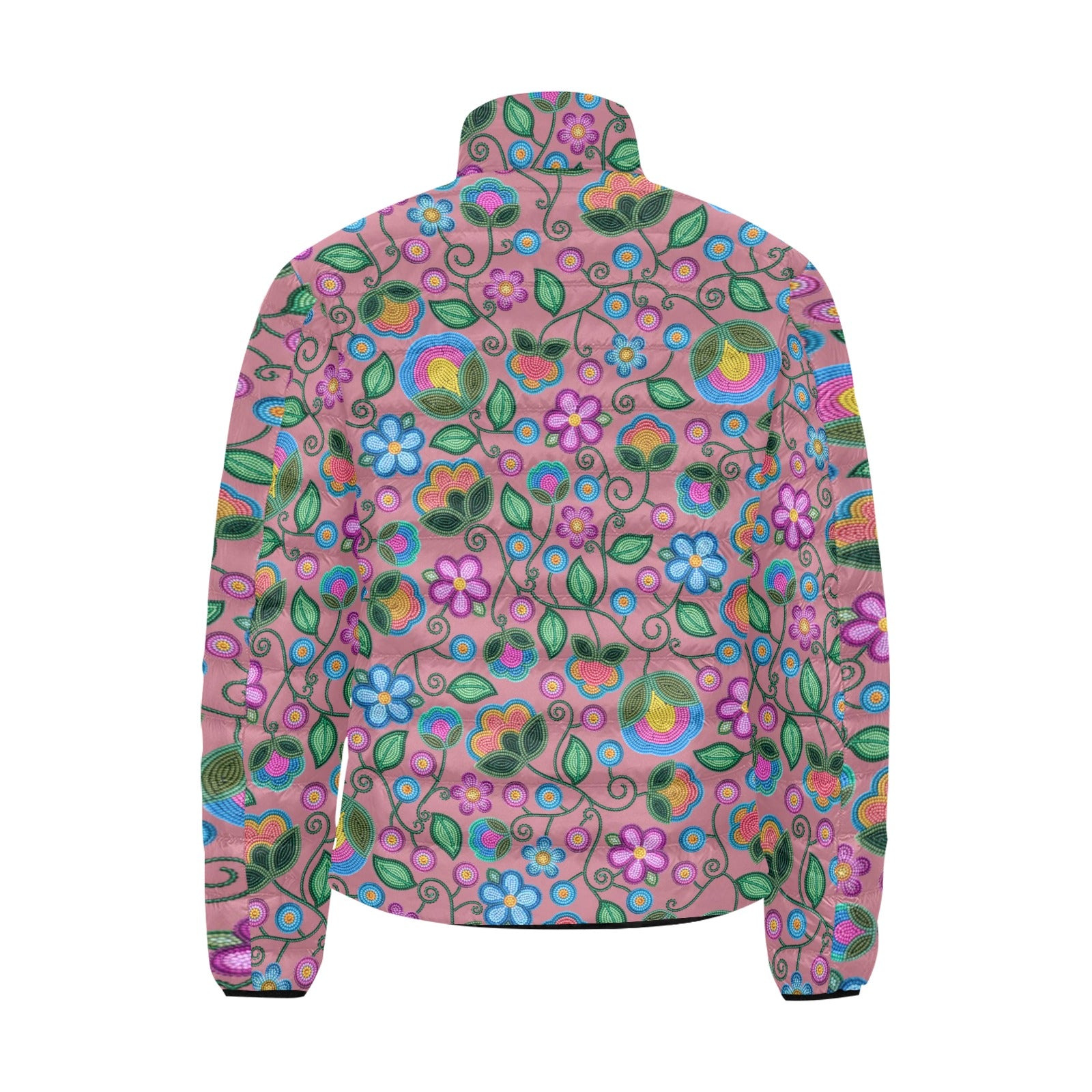 Turquoise Sunbeam Peach Men's Padded Jacket