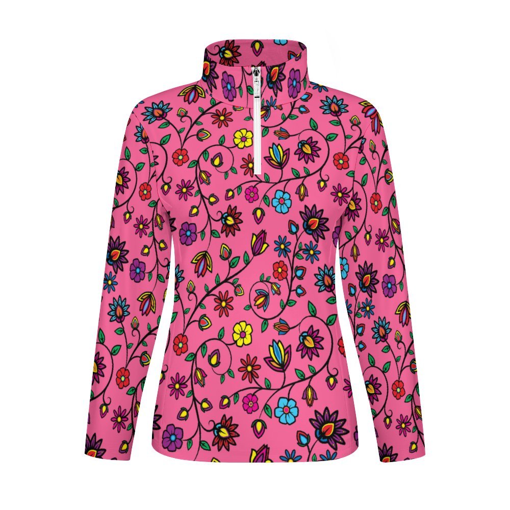 Nature_s Nexus Blush Long Sleeve Yoga Shirt