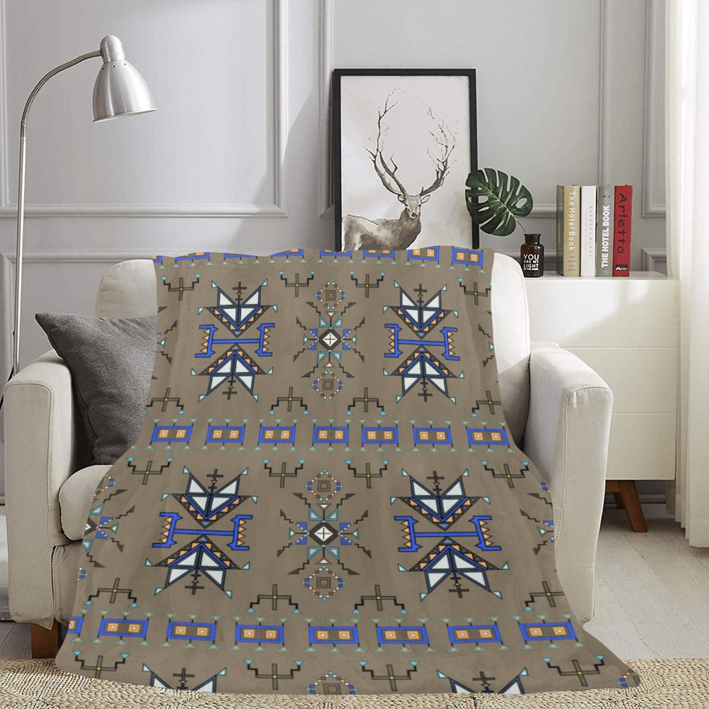 Eagle Strike Brown Ultra-Soft Micro Fleece Blanket 60"x80"