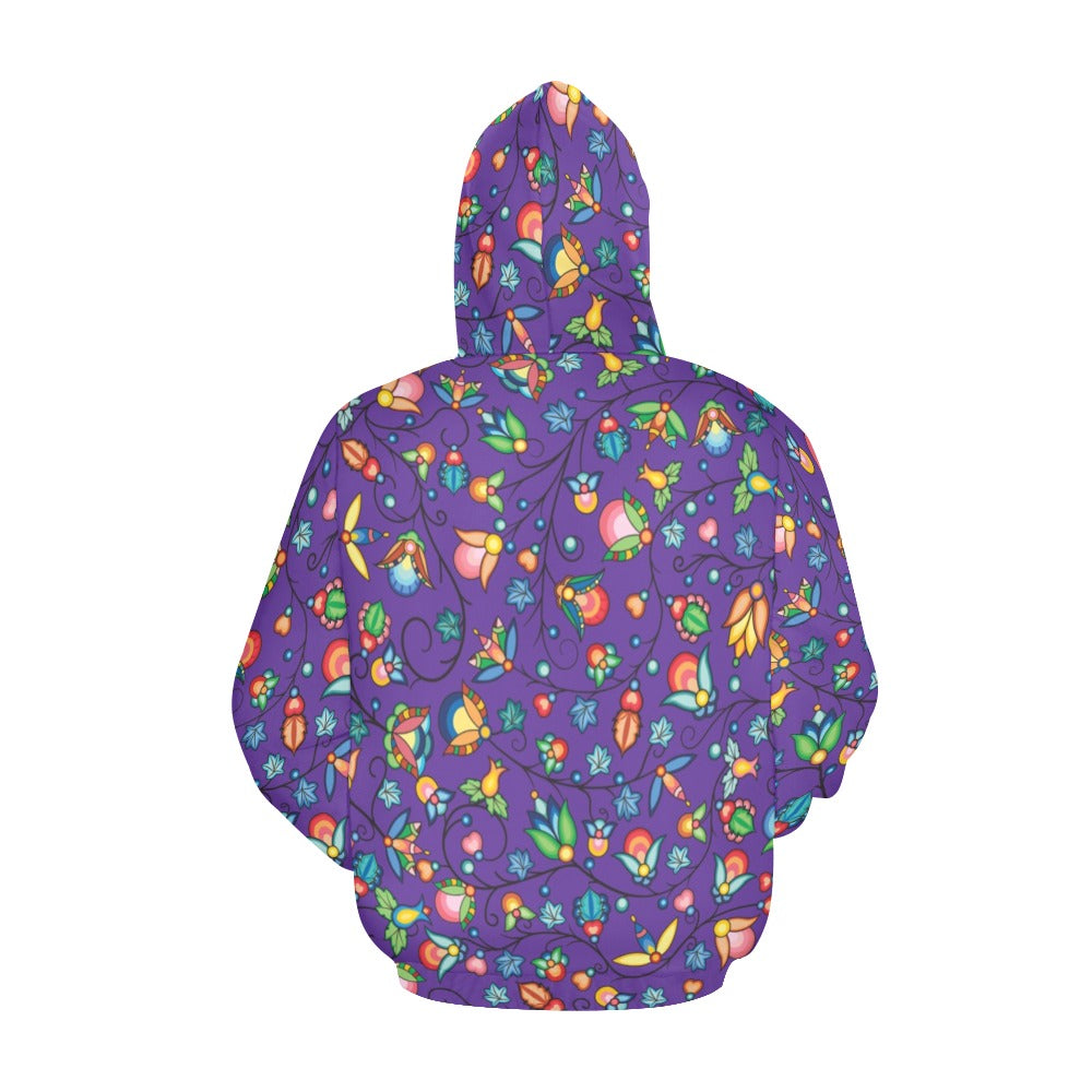 Prairie Plains Spirit Midnight Purple Hoodie for Men (USA Size)