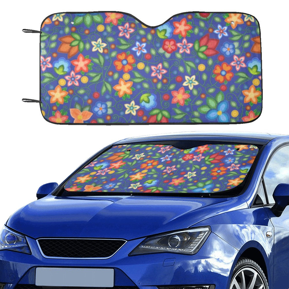 Morning Harmony Sapphire Car Sun Shade 55"x30"