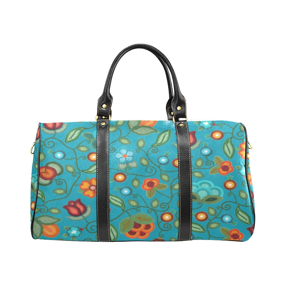 Prairie Fire Petals Ocean Waterproof Travel Bag/Small