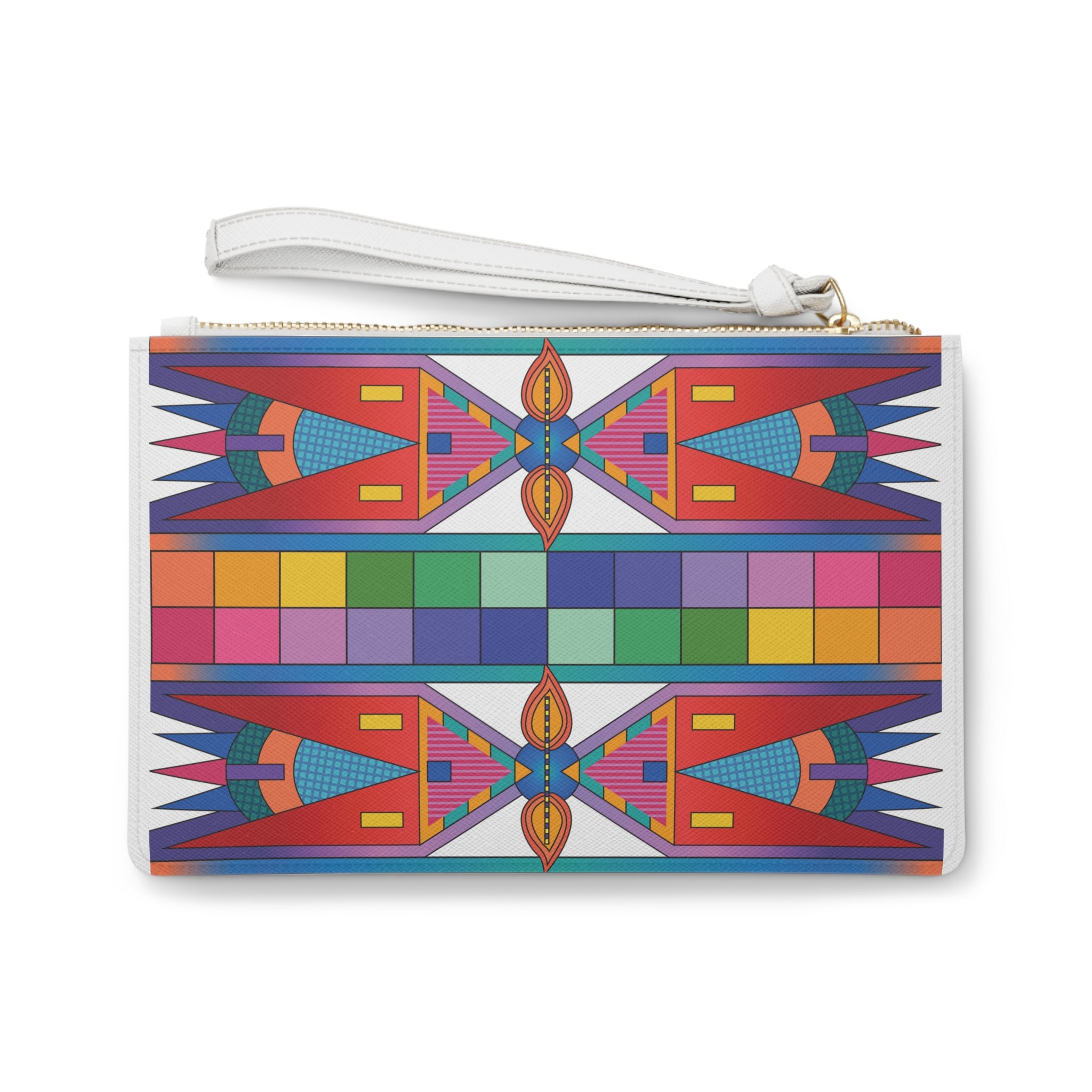 Rainbow Spirit Path Clutch Bag
