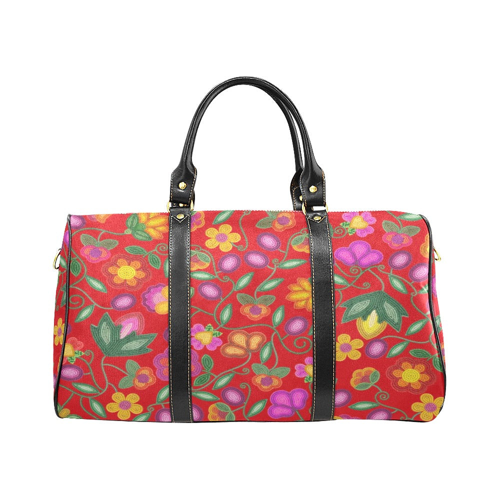Boreal Bounty Red Waterproof Travel Bag/Small