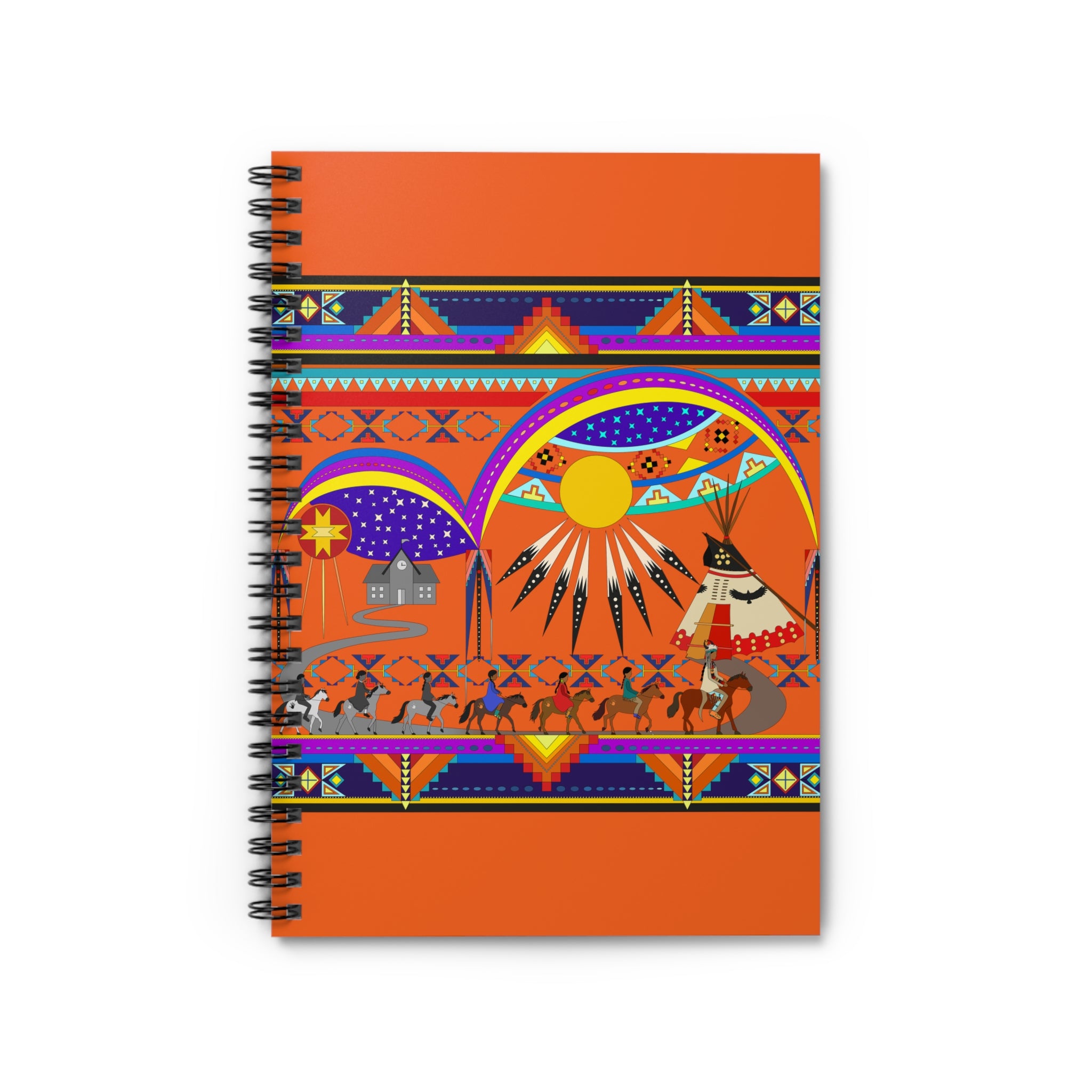 Seven Generations Medicine Spiral Notebook