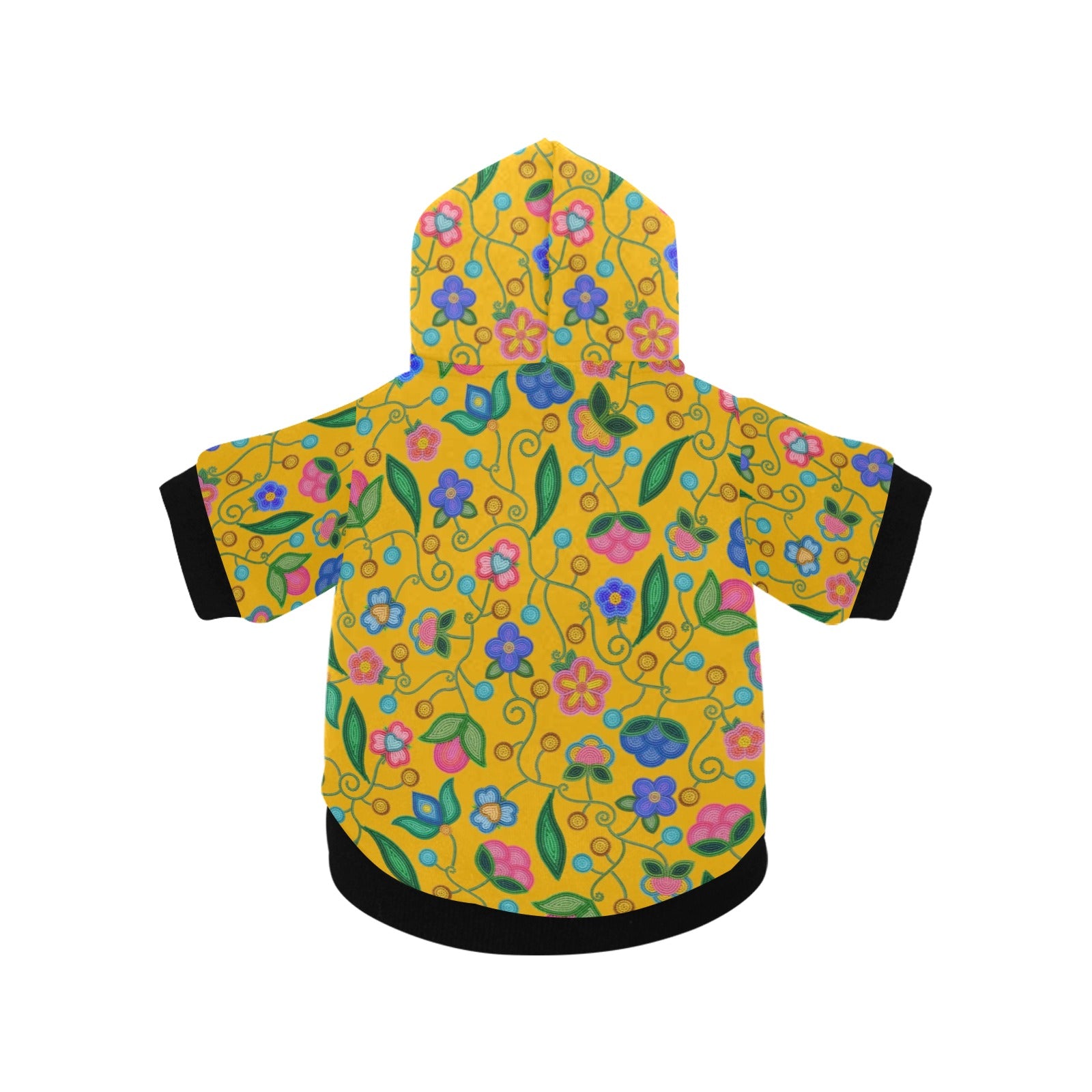 Skyberry Serenade Yellow Pet Dog Hoodie