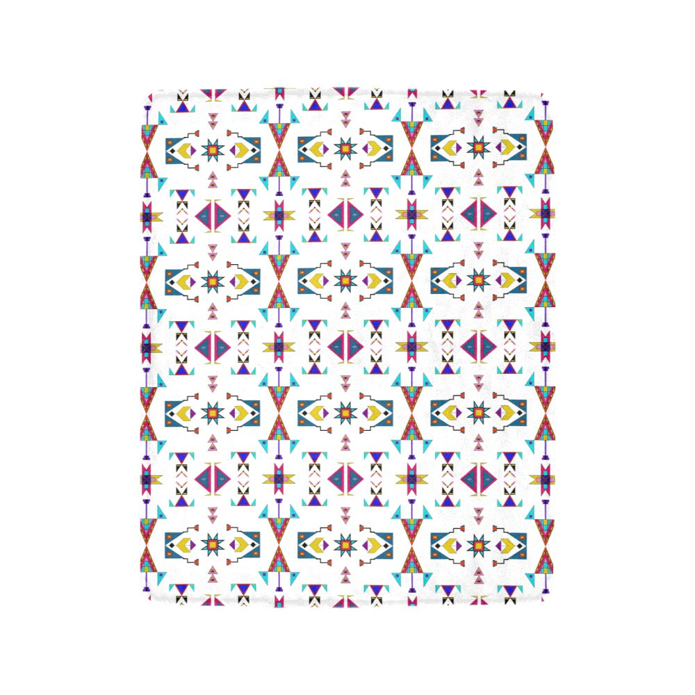 Enemy Territory White Ultra-Soft Micro Fleece Blanket 40"x50"