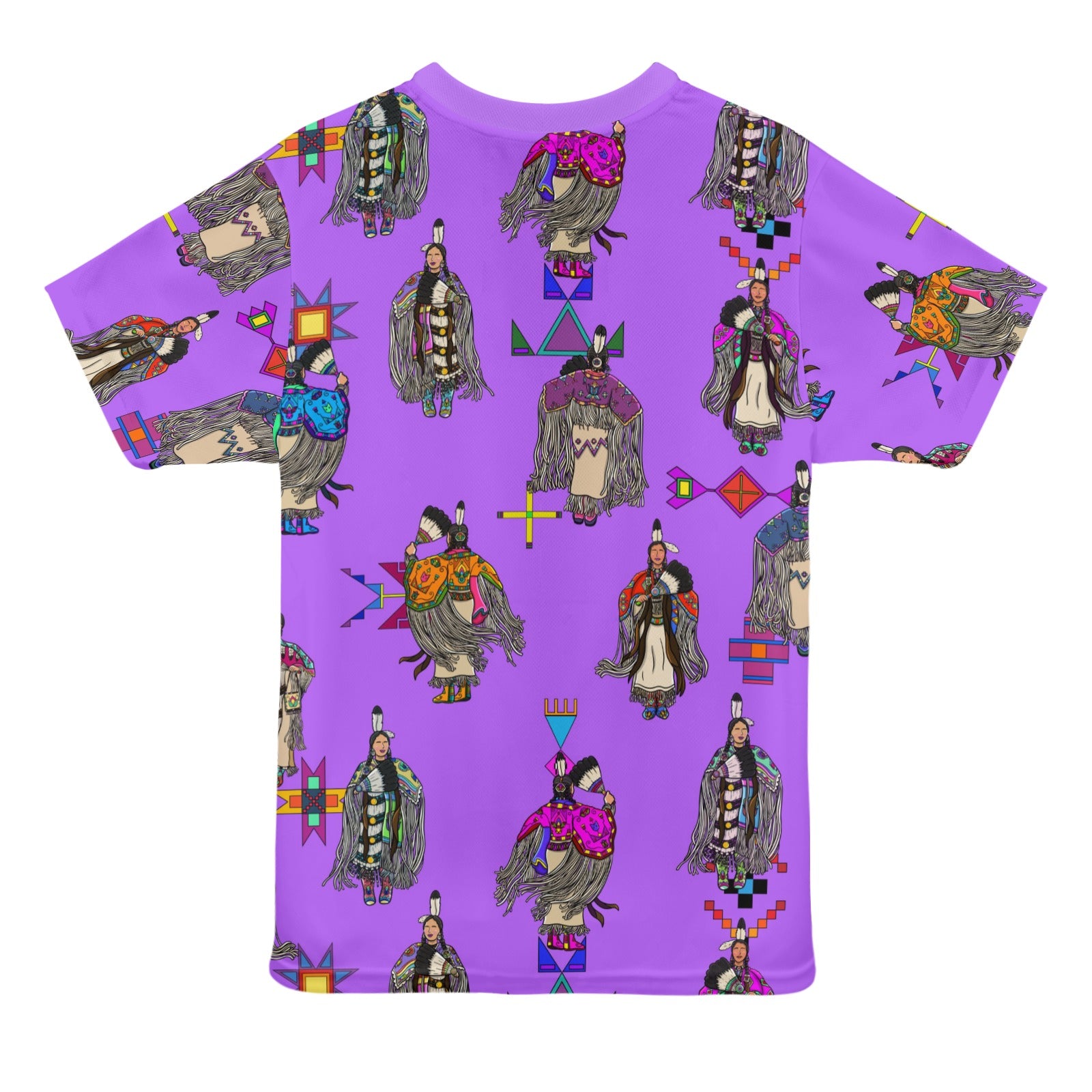 Women's Tradish Dancers Purple T-shirt for Women