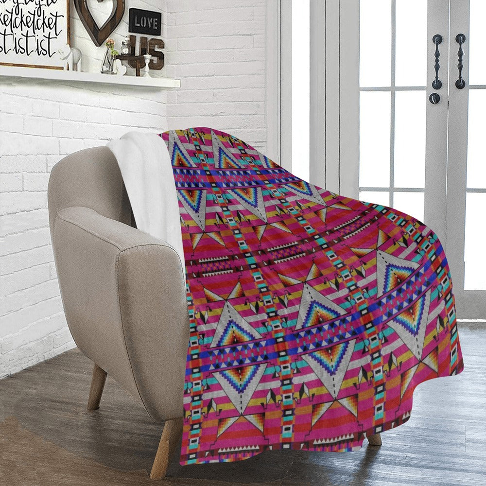 Medicine Blessing Pink Ultra-Soft Micro Fleece Blanket 50"x60"