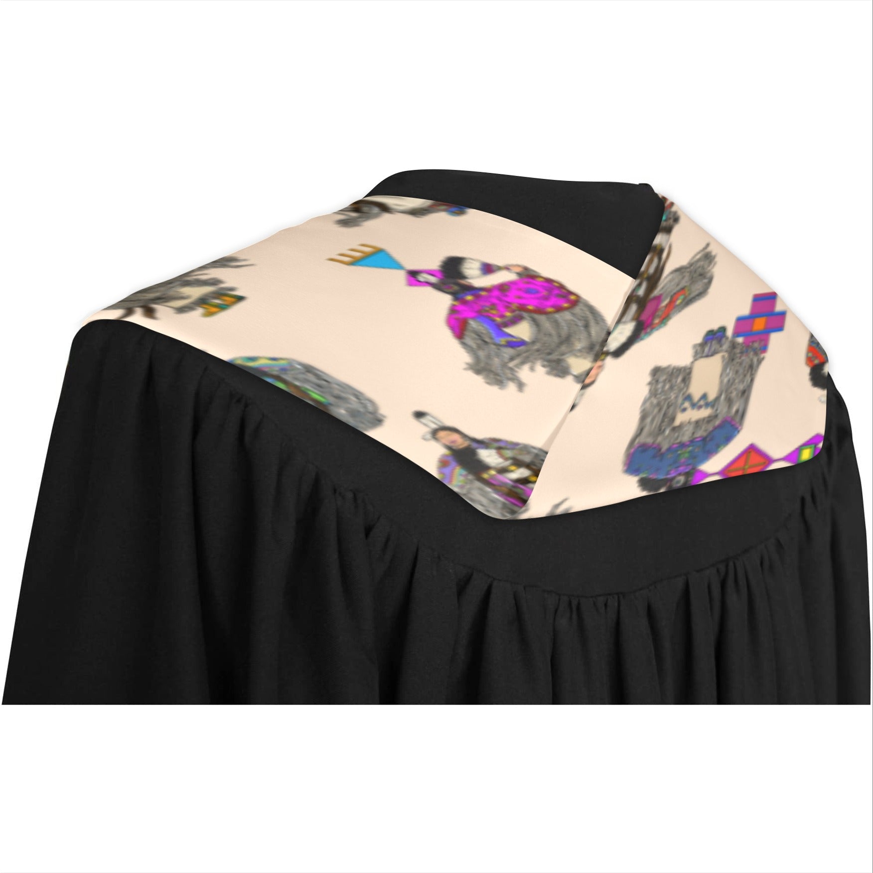 Women's Tradish Dancers Muslin Graduation Stole