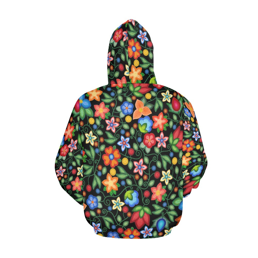 Morning Harmony Black Hoodie for Men (USA Size)